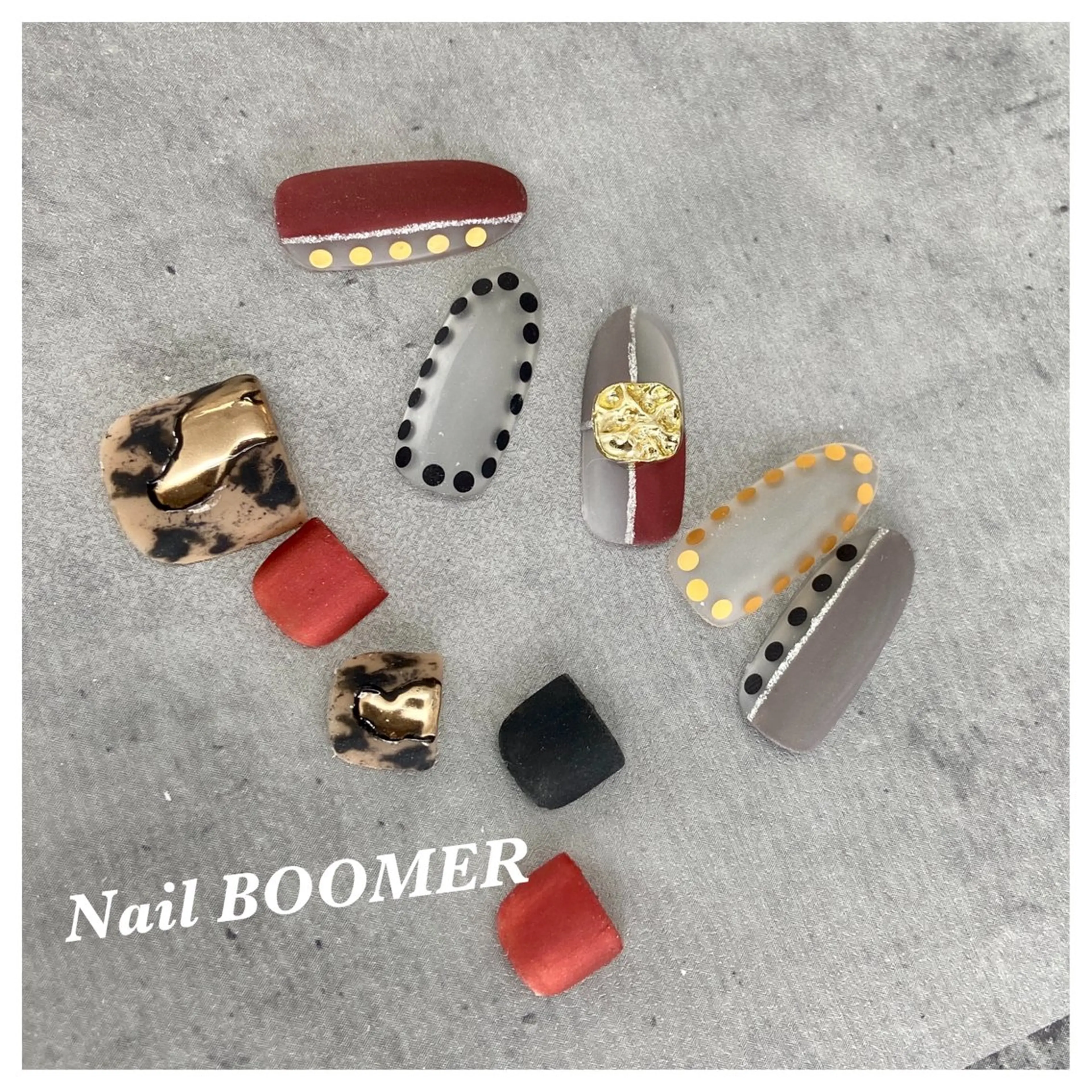 ネイル ハンドネイル ネイル ブーマーのネイルデザイン