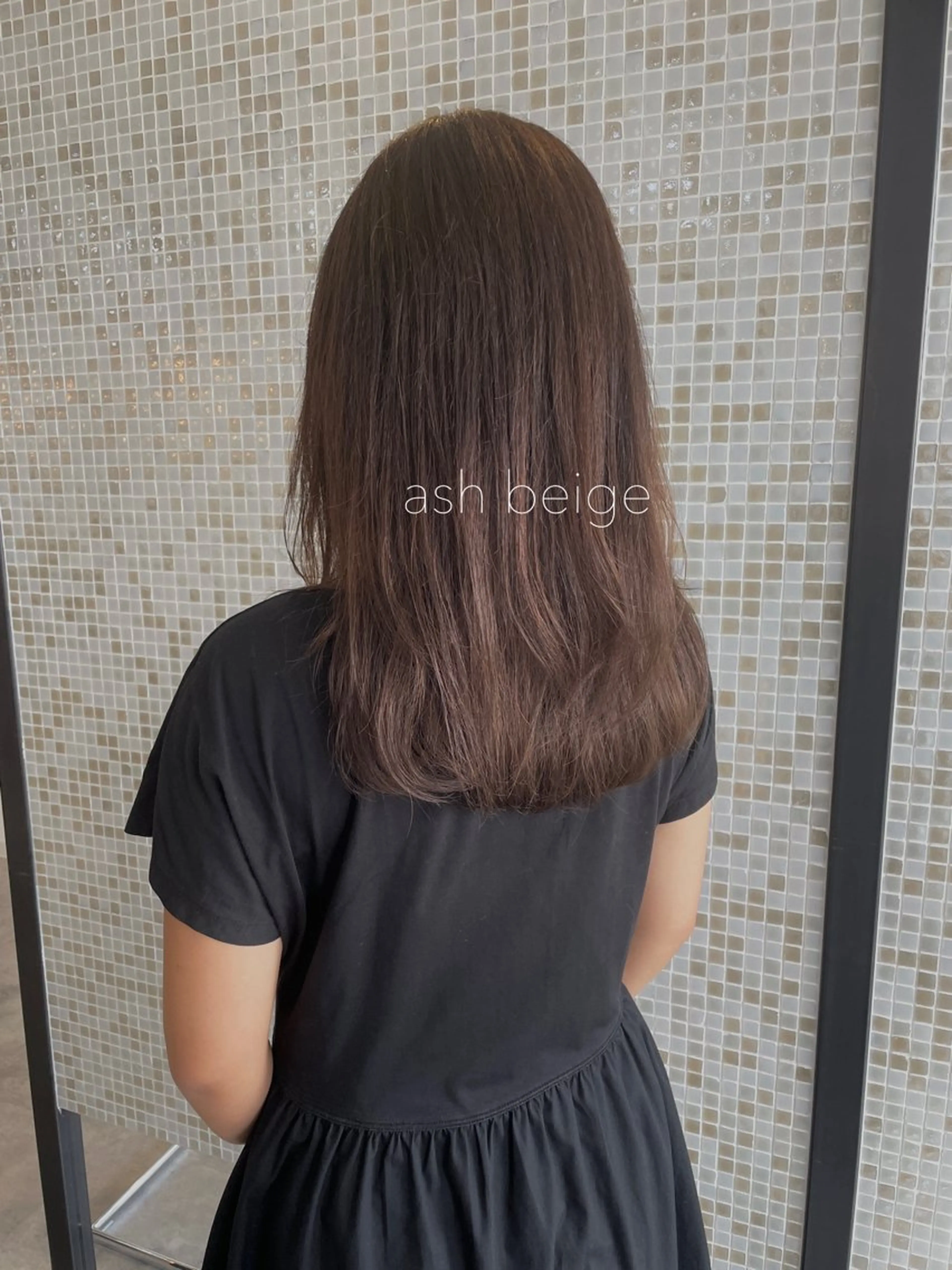 ロング カラー ロングレイヤー アッシュ ベージュカラー レイヤーカット ロング CANNA所属・CANNA/ SAEのその他イメージ