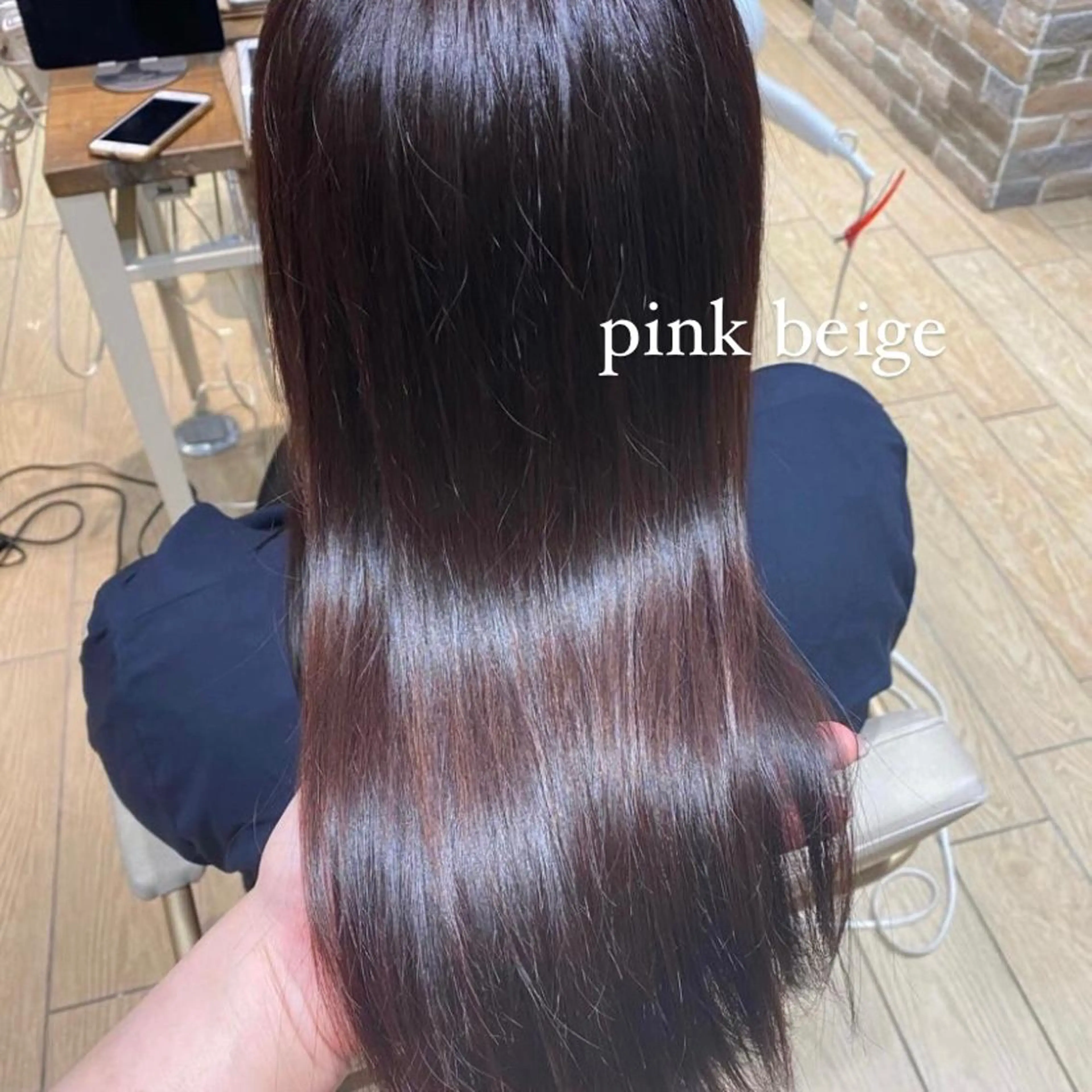 ロング RIHO/愛されモテ /透明感カラーのヘアスタイル