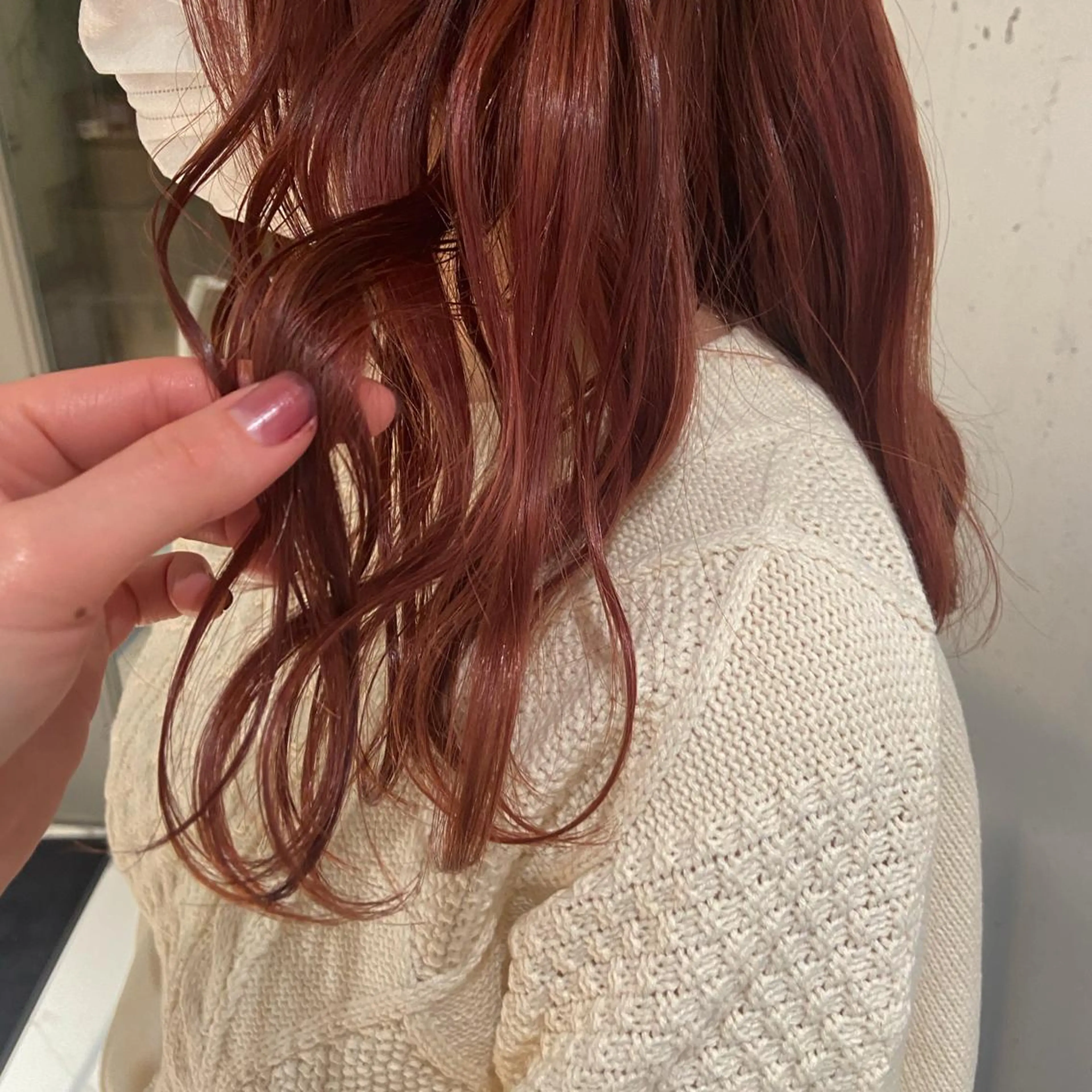 セミロング カラー ブリーチ ケアブリーチ 透明感カラー ダブルカラー ハイトーンカラー カジュアルを女っぽく 𝗮𝘆𝗮𝗰𝗼のヘアスタイル