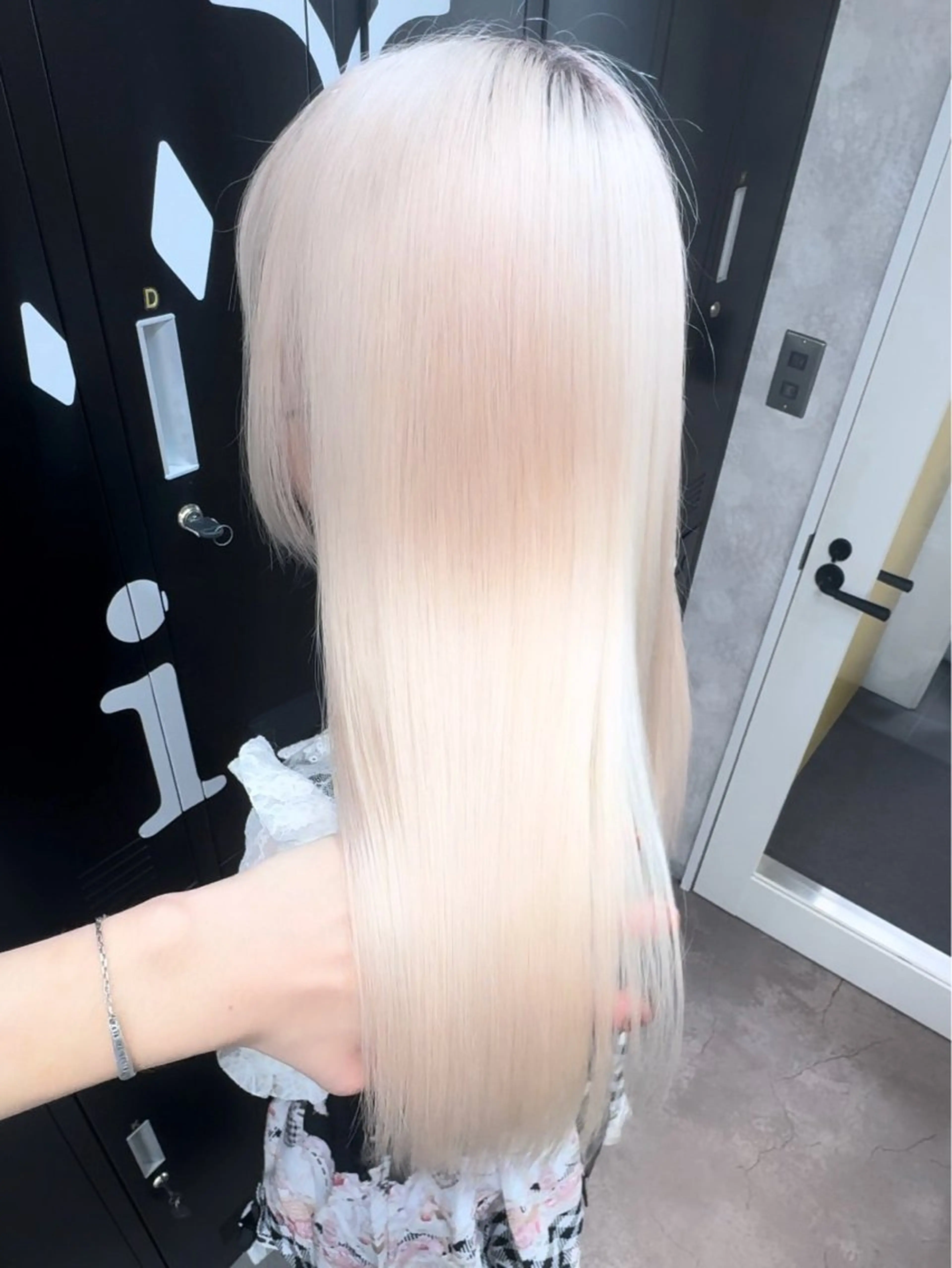 ロング カラー カット ヘアカラー トリートメント 佐々木 哲太のヘアスタイル