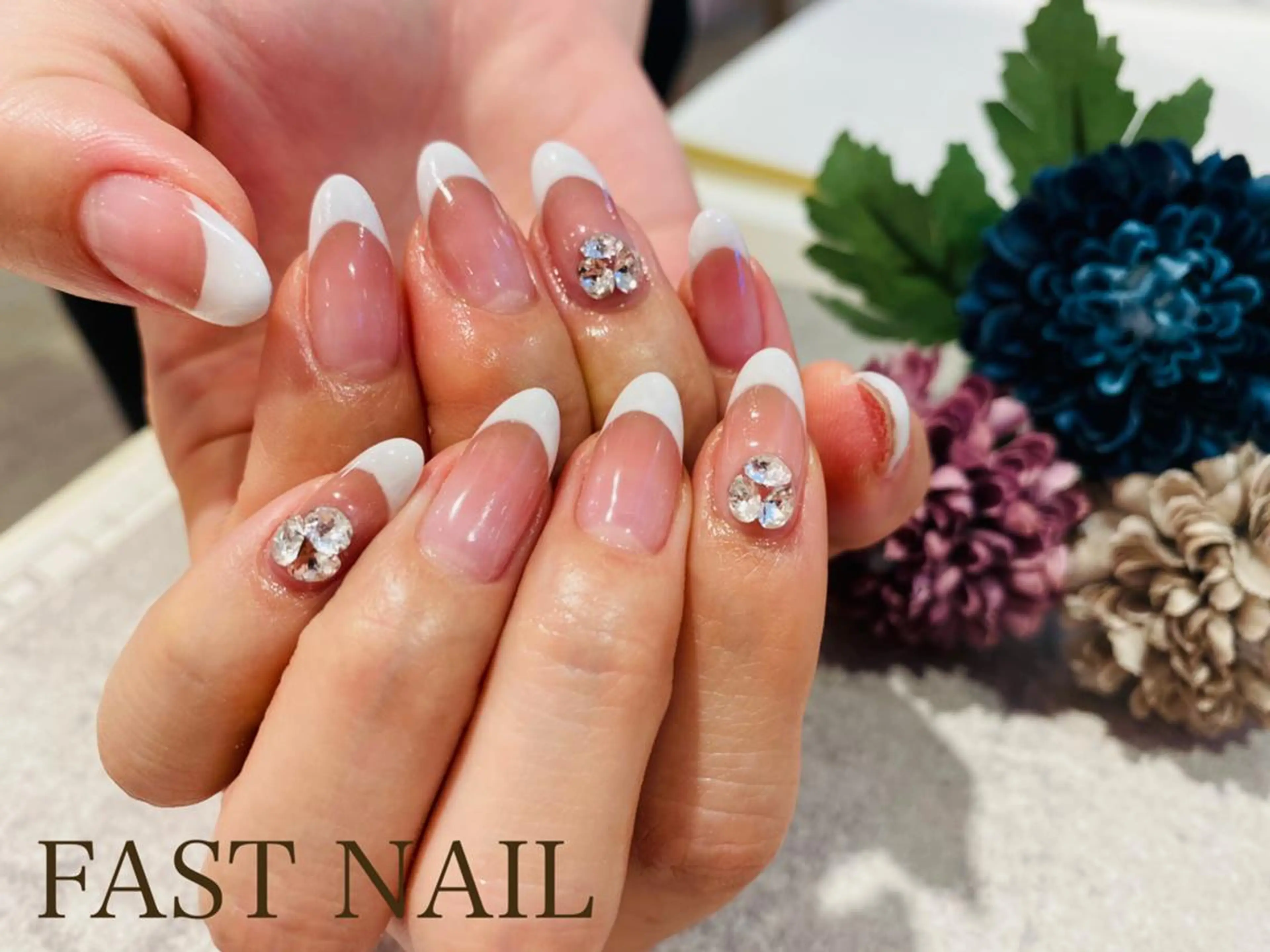 ネイル ストーンネイル ファストネイル 静岡パルシェ店のネイルデザイン
