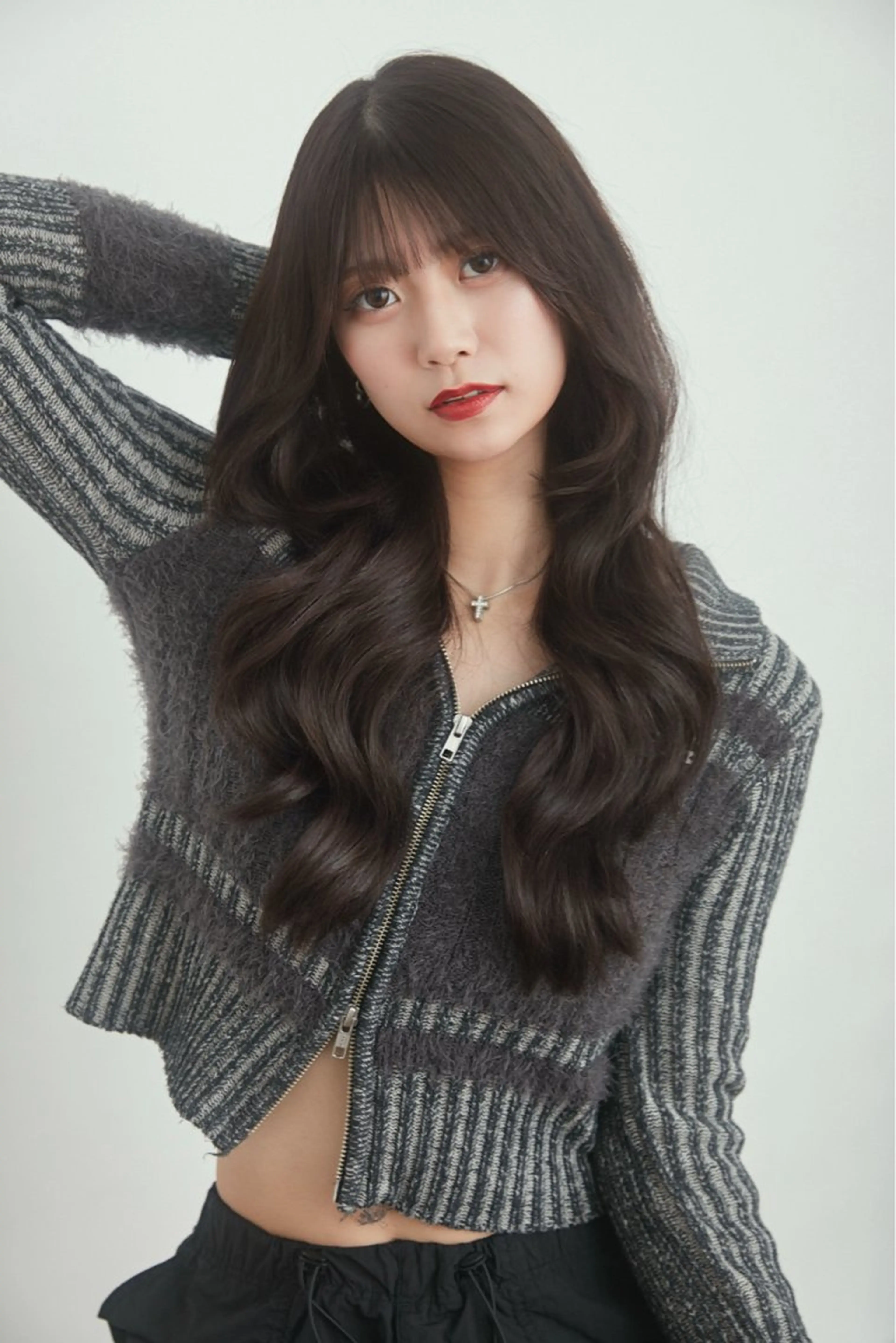 ロング カラー 堀江/透明感 ベージュ/白川幸太のヘアスタイル