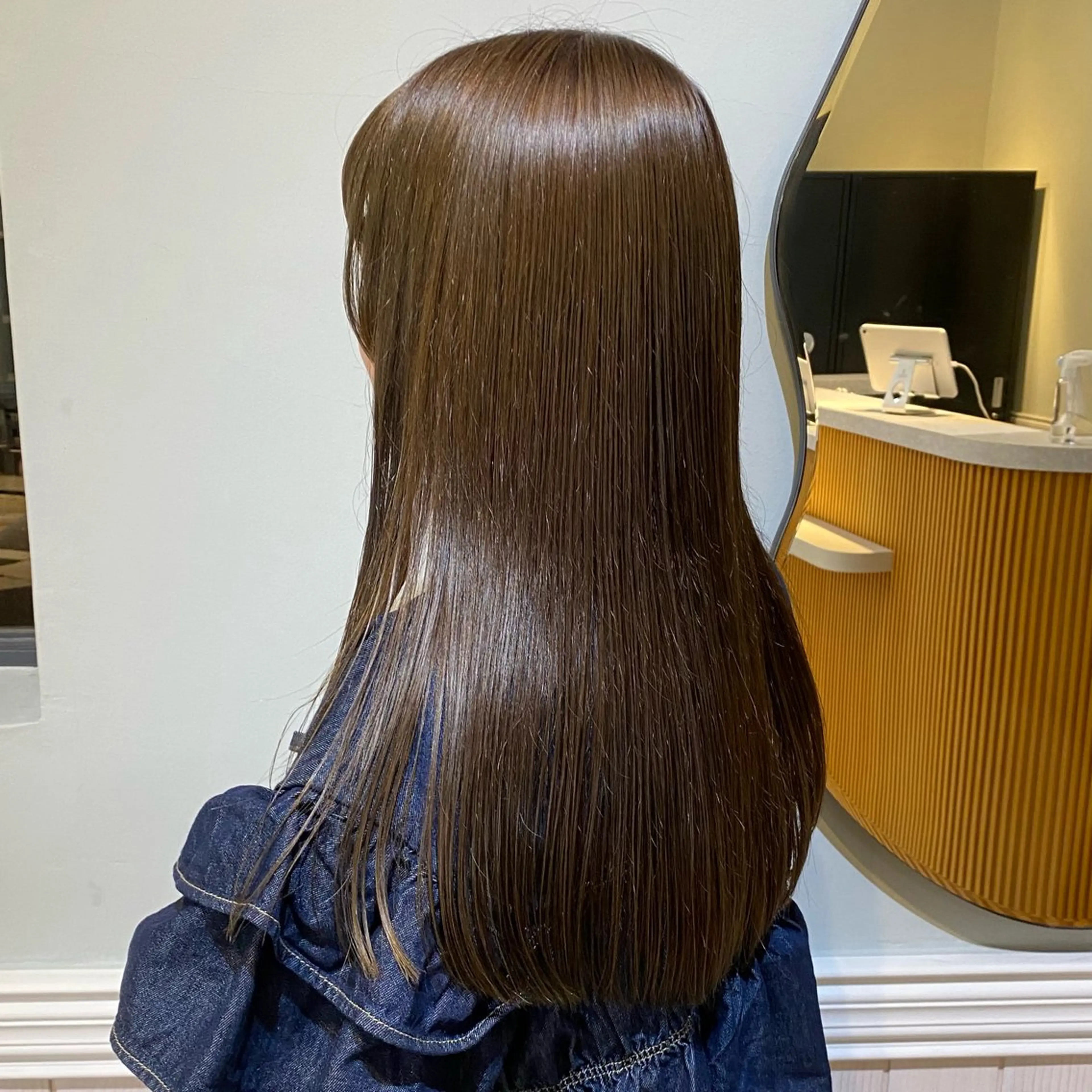 【ワンカラー】 赤みを消した柔らかいカラー🫒がおすすめです○の写真