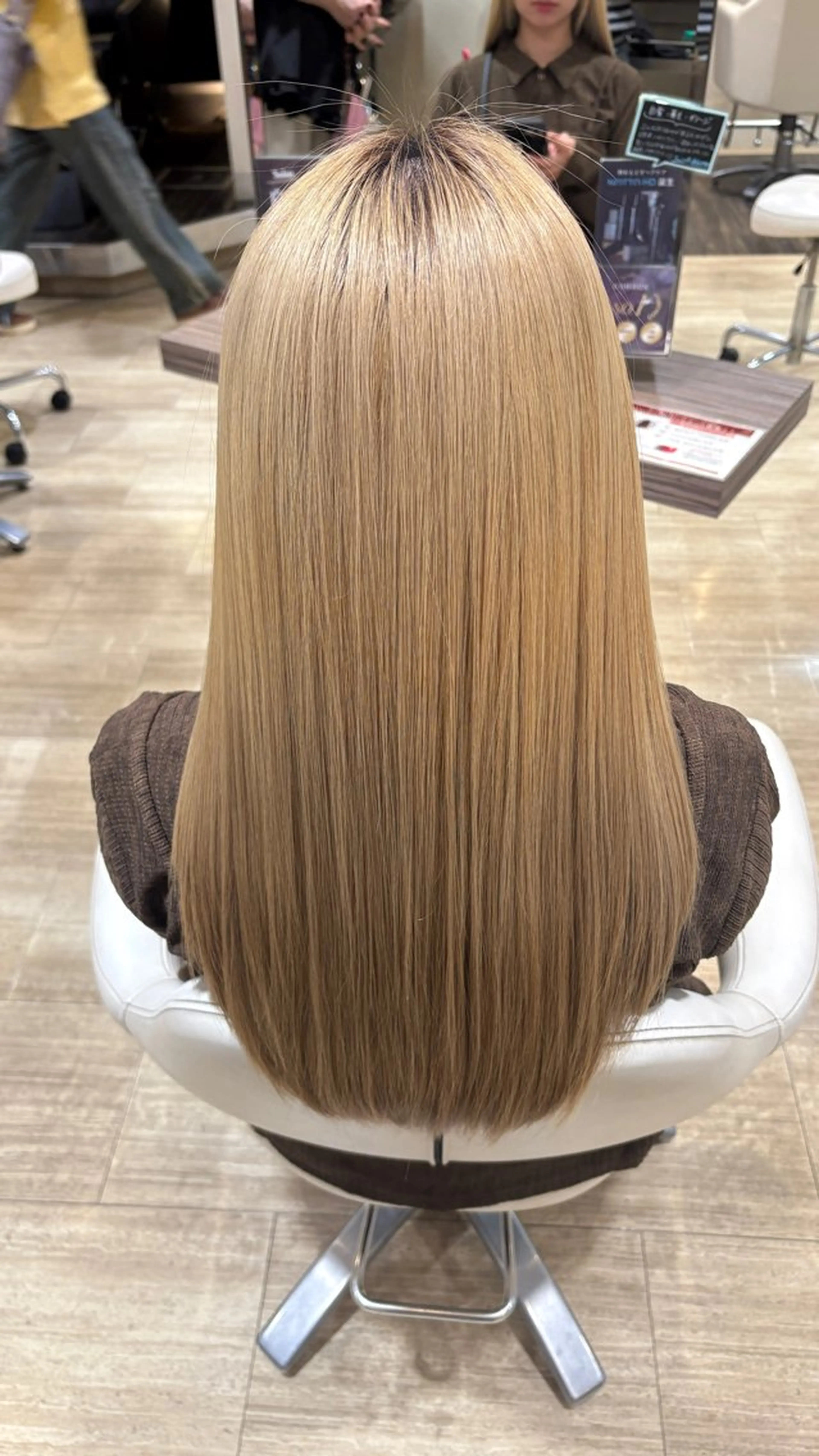 ロング 髪質改善 トリートメント 鈴木 心花のヘアスタイル