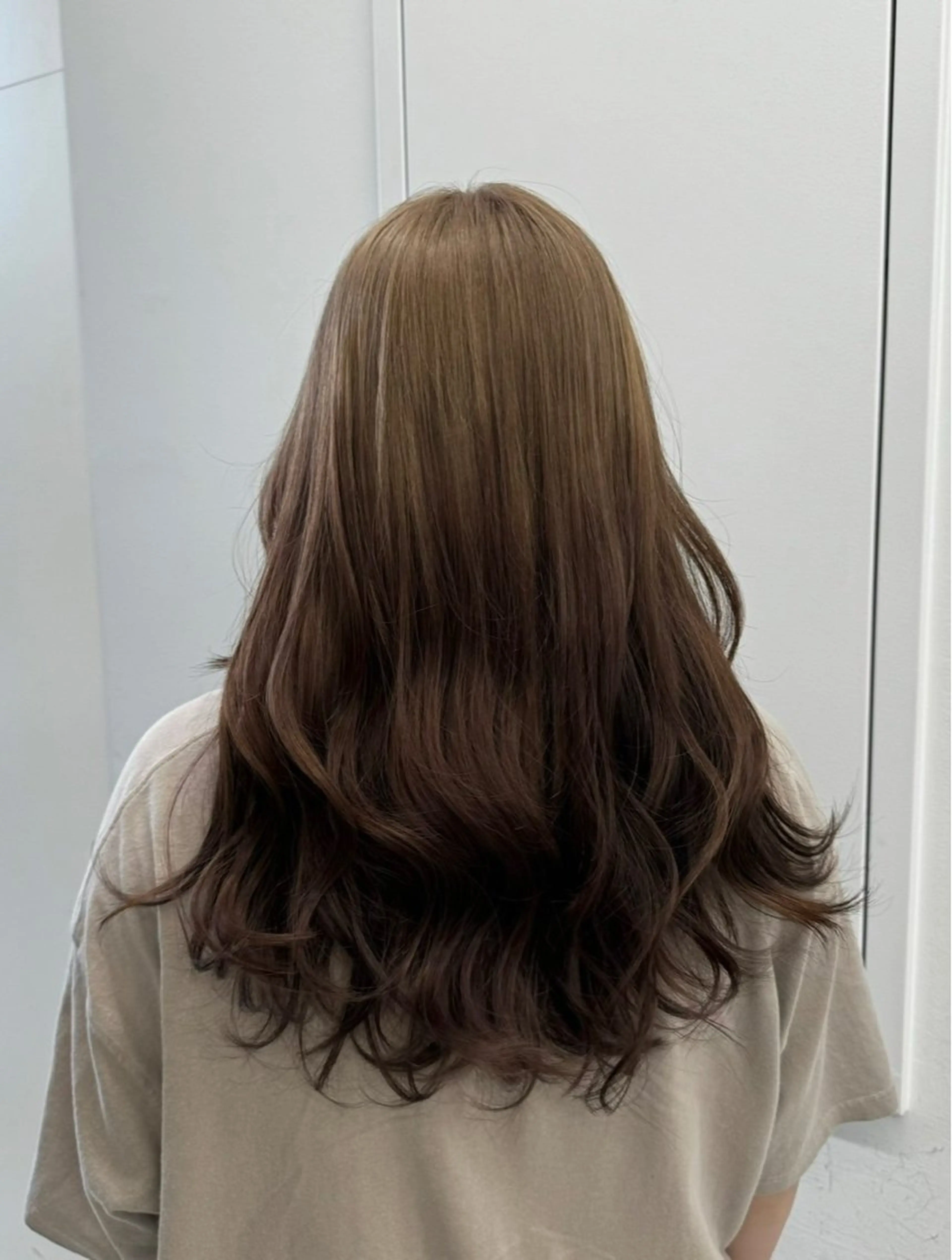 セミロング カラー ヘアアレンジ ショートボブ ボブ くびれヘア 顔まわりレイヤー 顔周りカット ヘアカラー 小西海青 ✨モデル様募集✨️のヘアスタイル