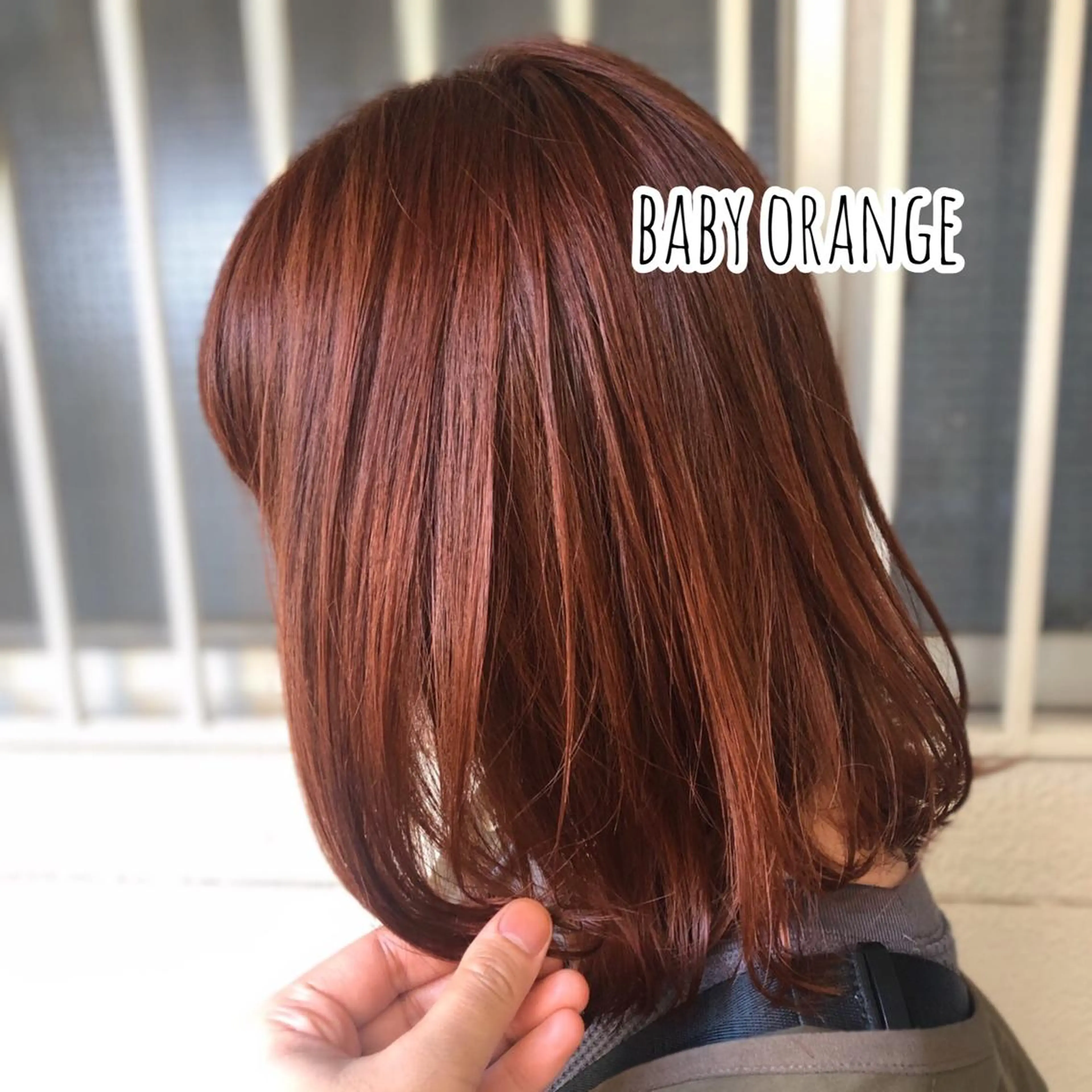 ミディアム カラー 年間1500人担当 代表　南一路のヘアスタイル