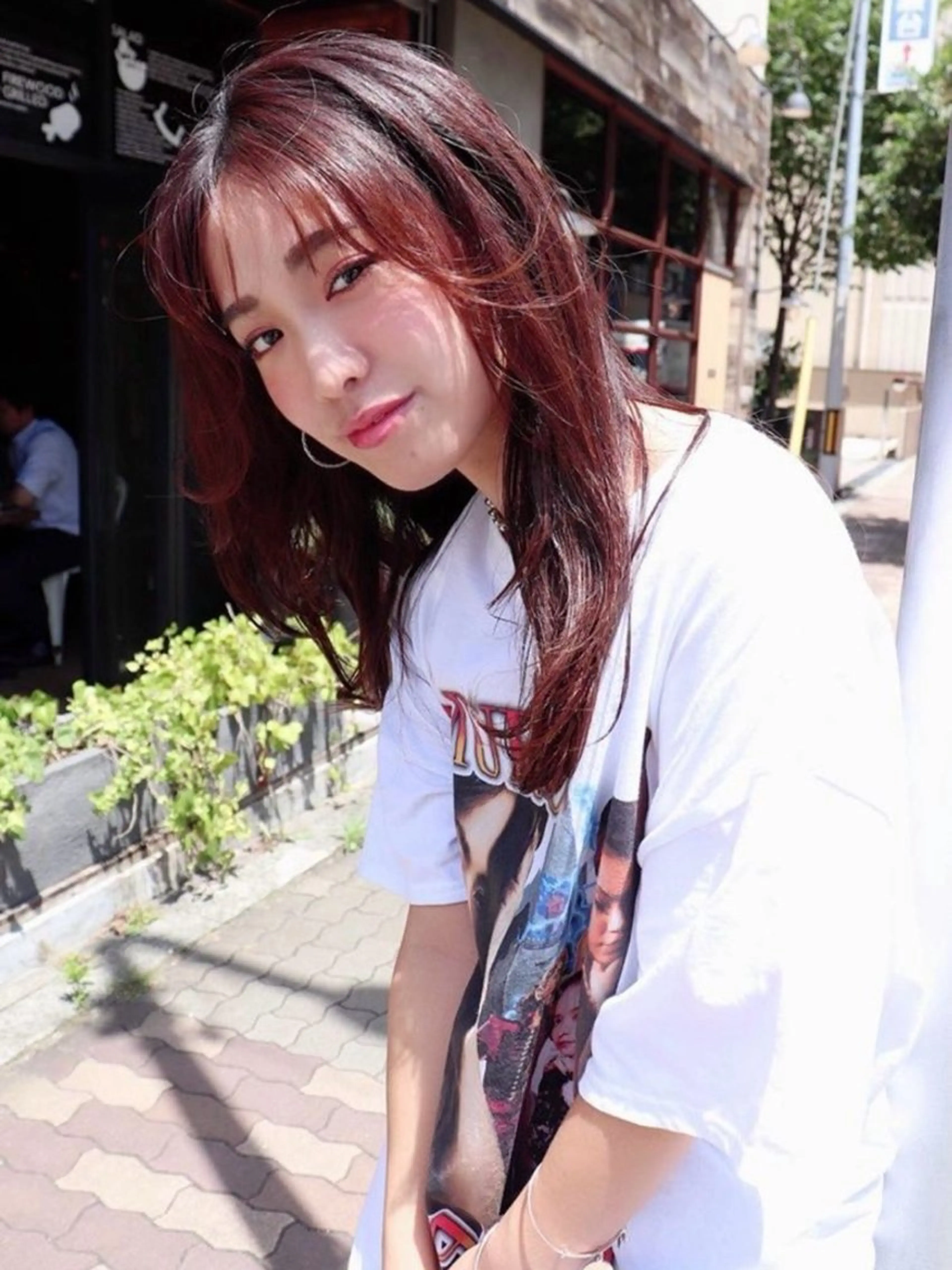 カラー a- chaのヘアスタイル