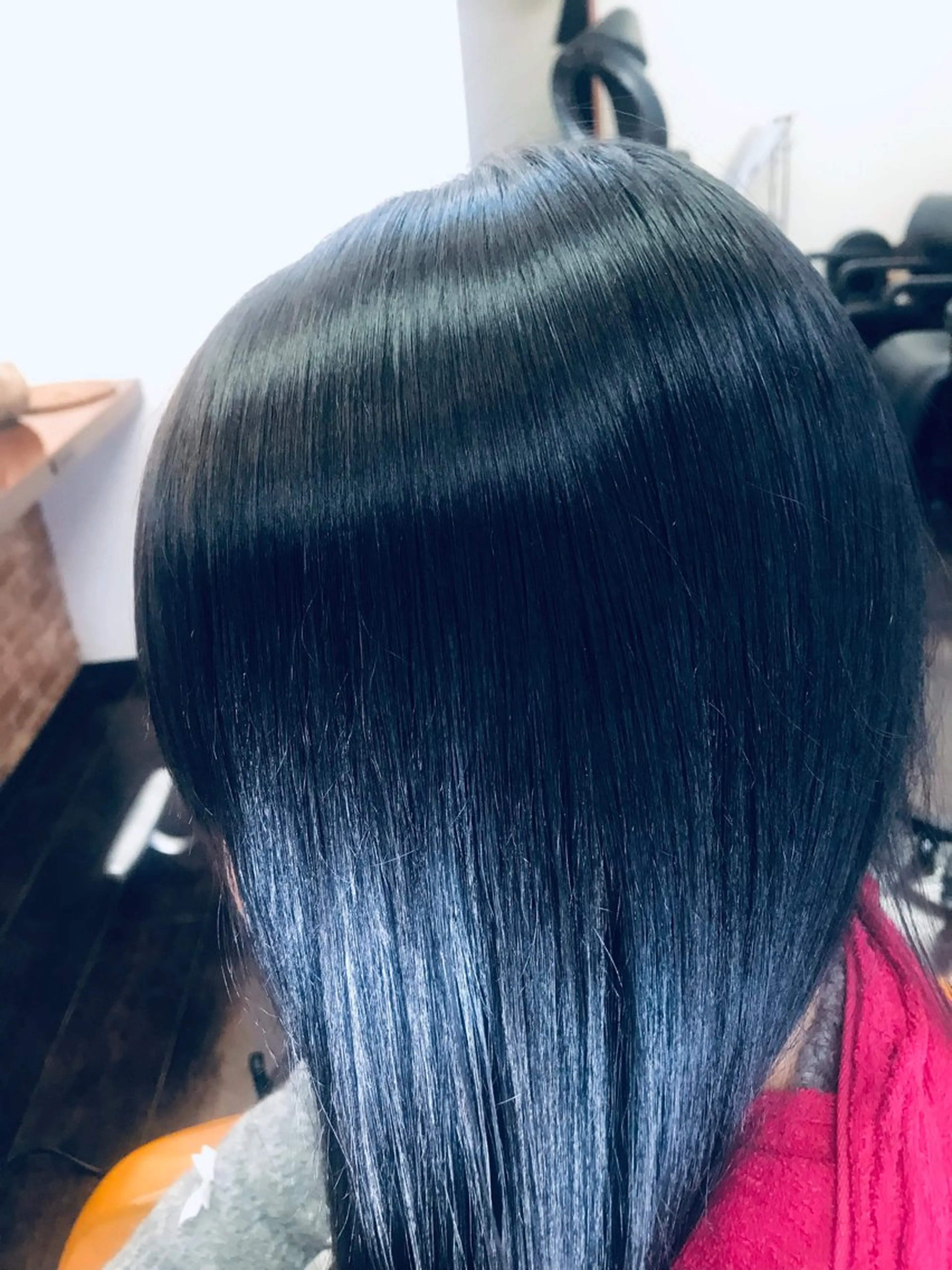 セミロング カラー 桧山 真のヘアスタイル