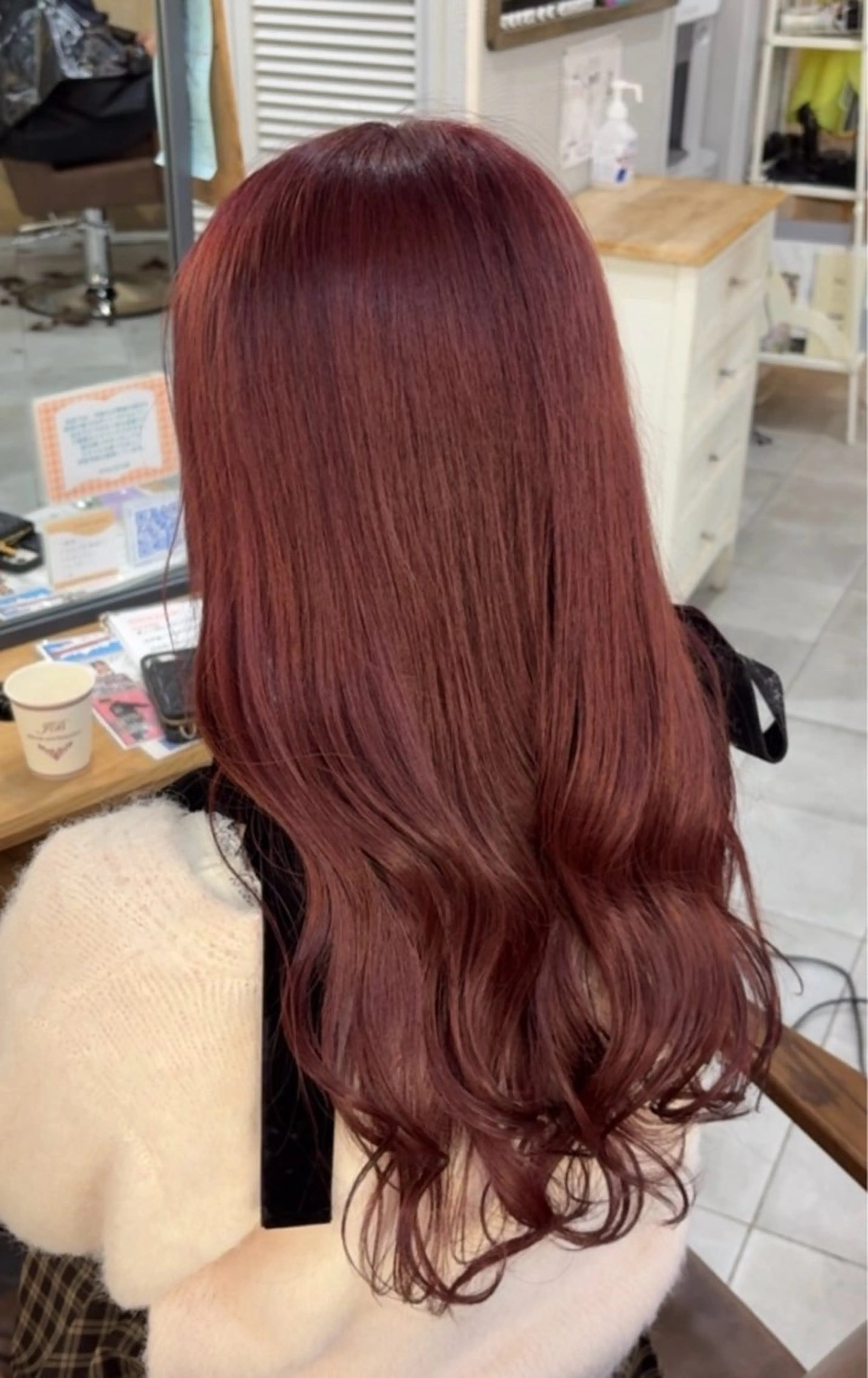 ロング カラー カット ヘアカラー 🍟月舘りほ カラー/髪質改善🍟のヘアスタイル