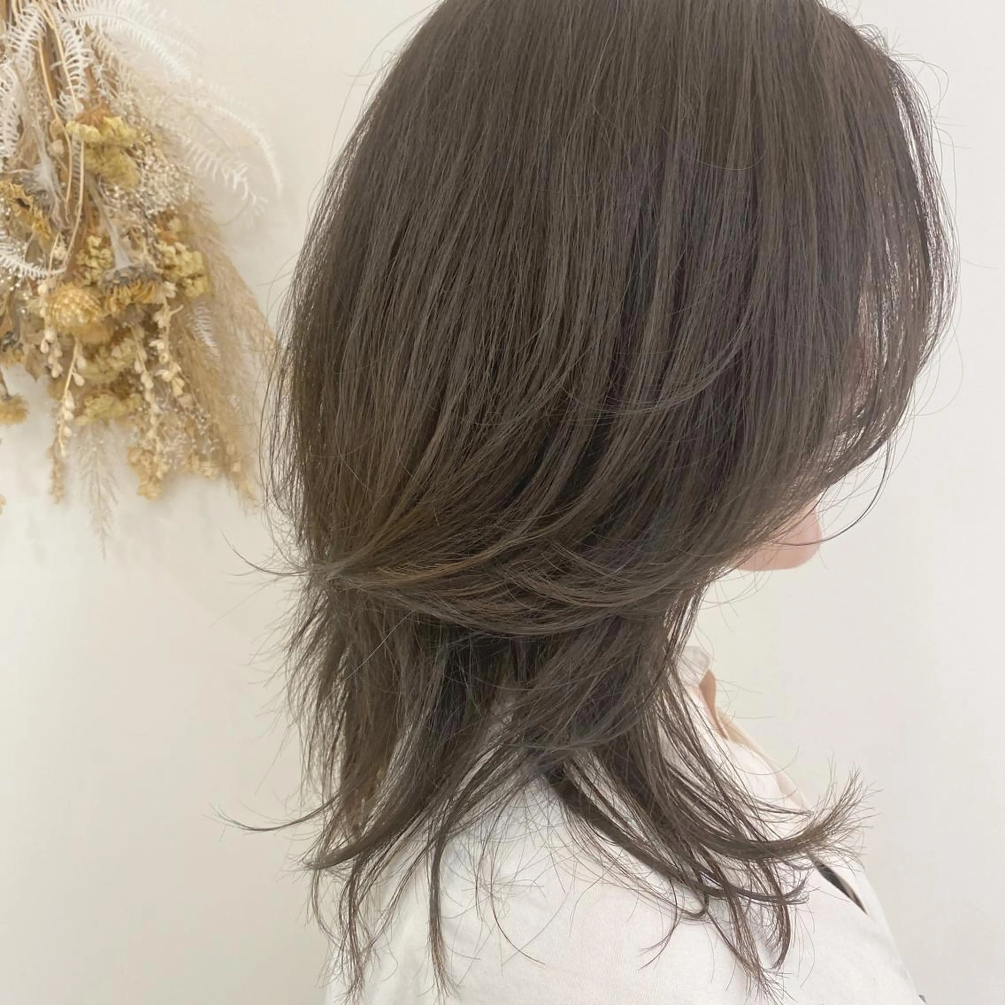 ミディアム カラー 【髪質改善】 梅田　聡のヘアスタイル