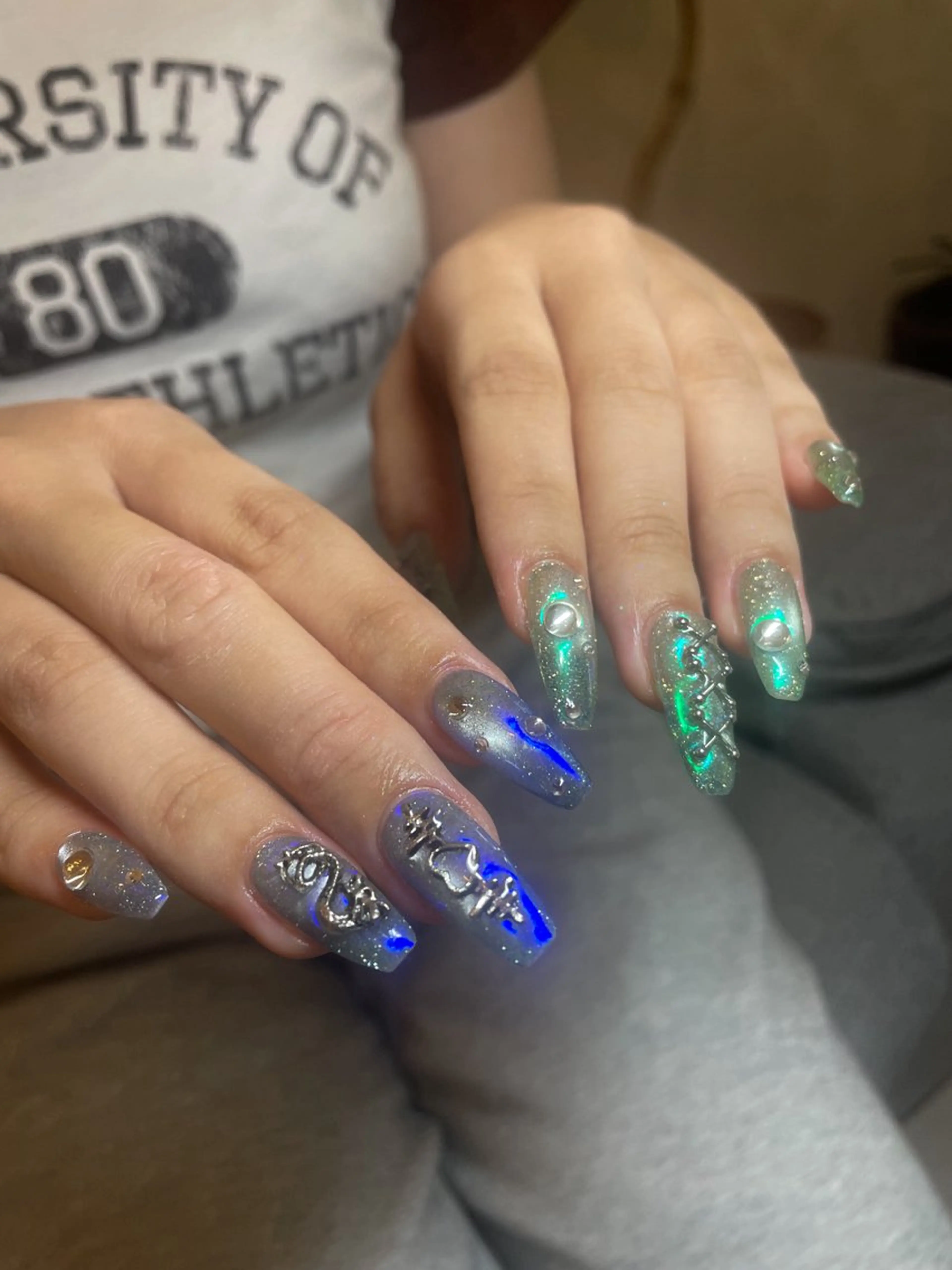 ネイル オーロラネイル anny ／あにのネイルデザイン