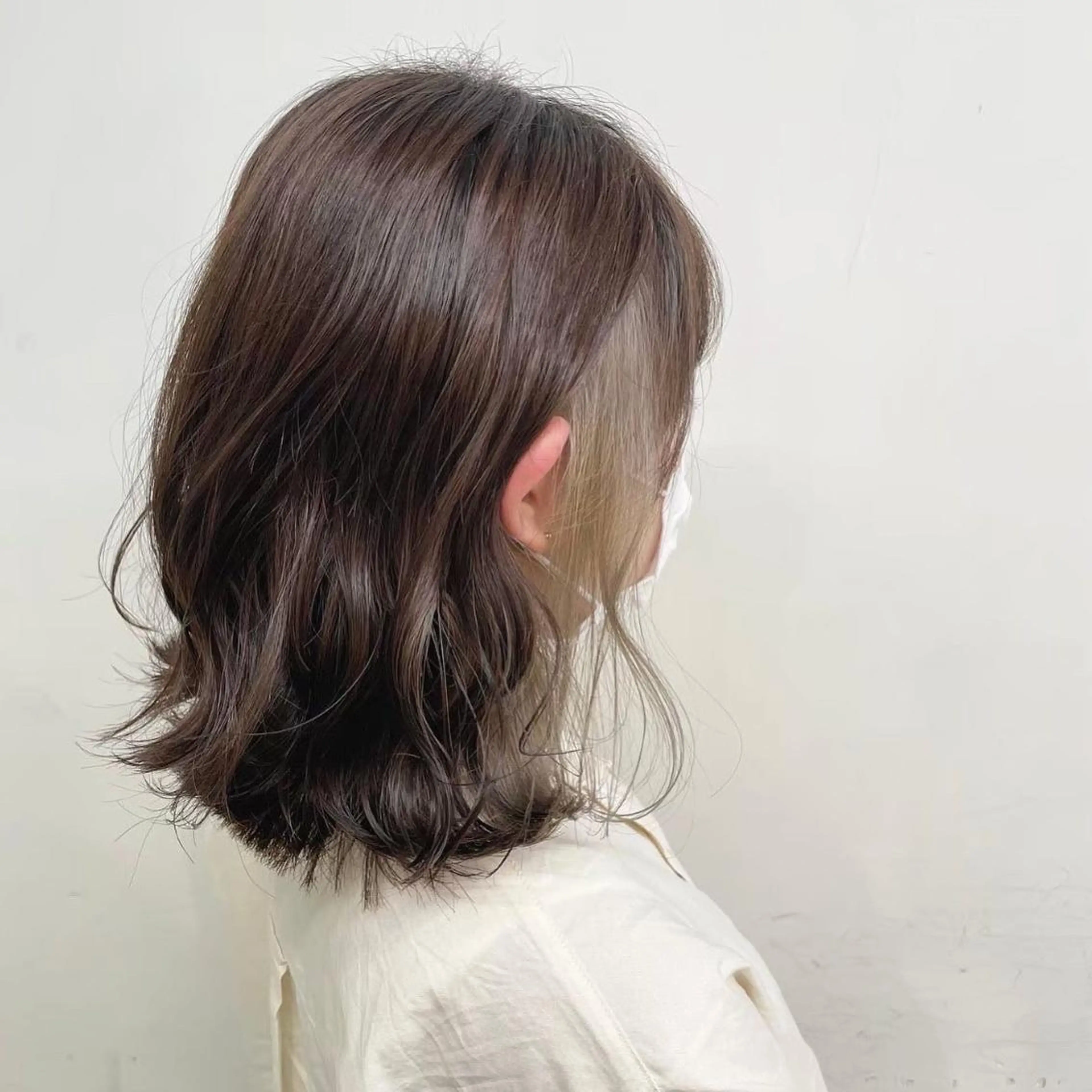 ミディアム カラー ブリーチカラー 🩵MIZUKIのヘアスタイル