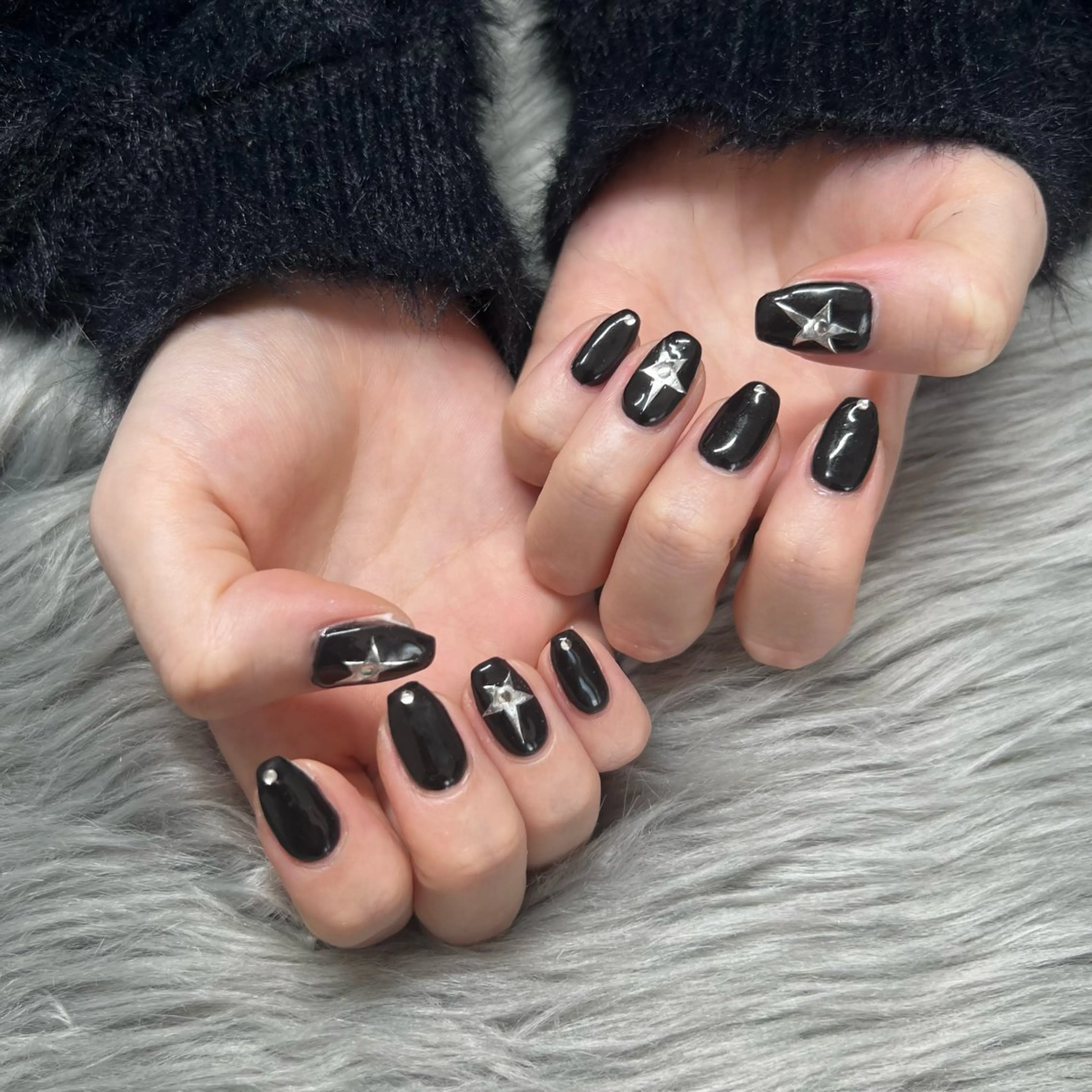 ネイル 韓国ネイル ワンホンネイル ulysses nailsalonのネイルデザイン