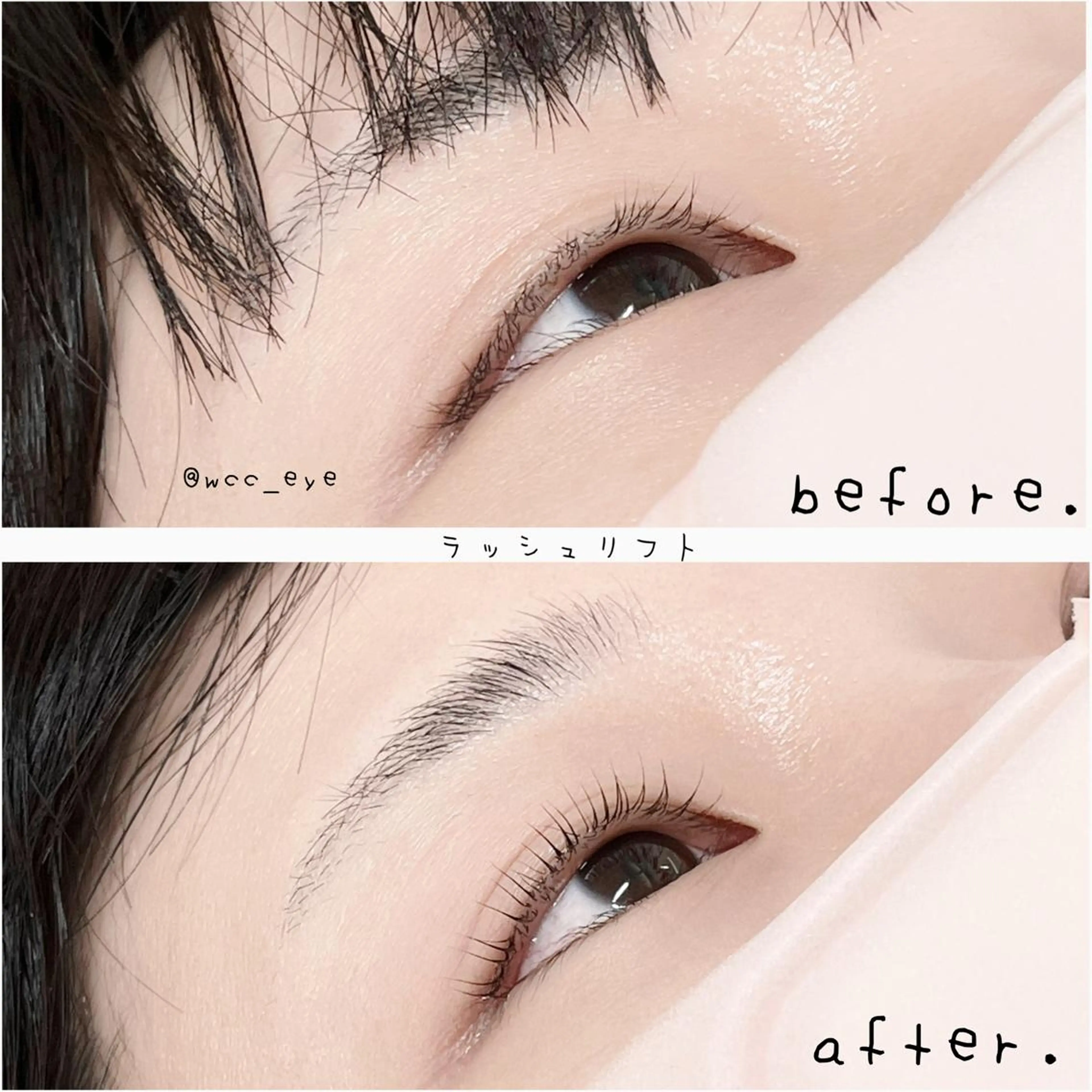 マツエク・マツパ Cカール ヴィーナスラッシュ WATANABEのマツエク・マツパデザイン