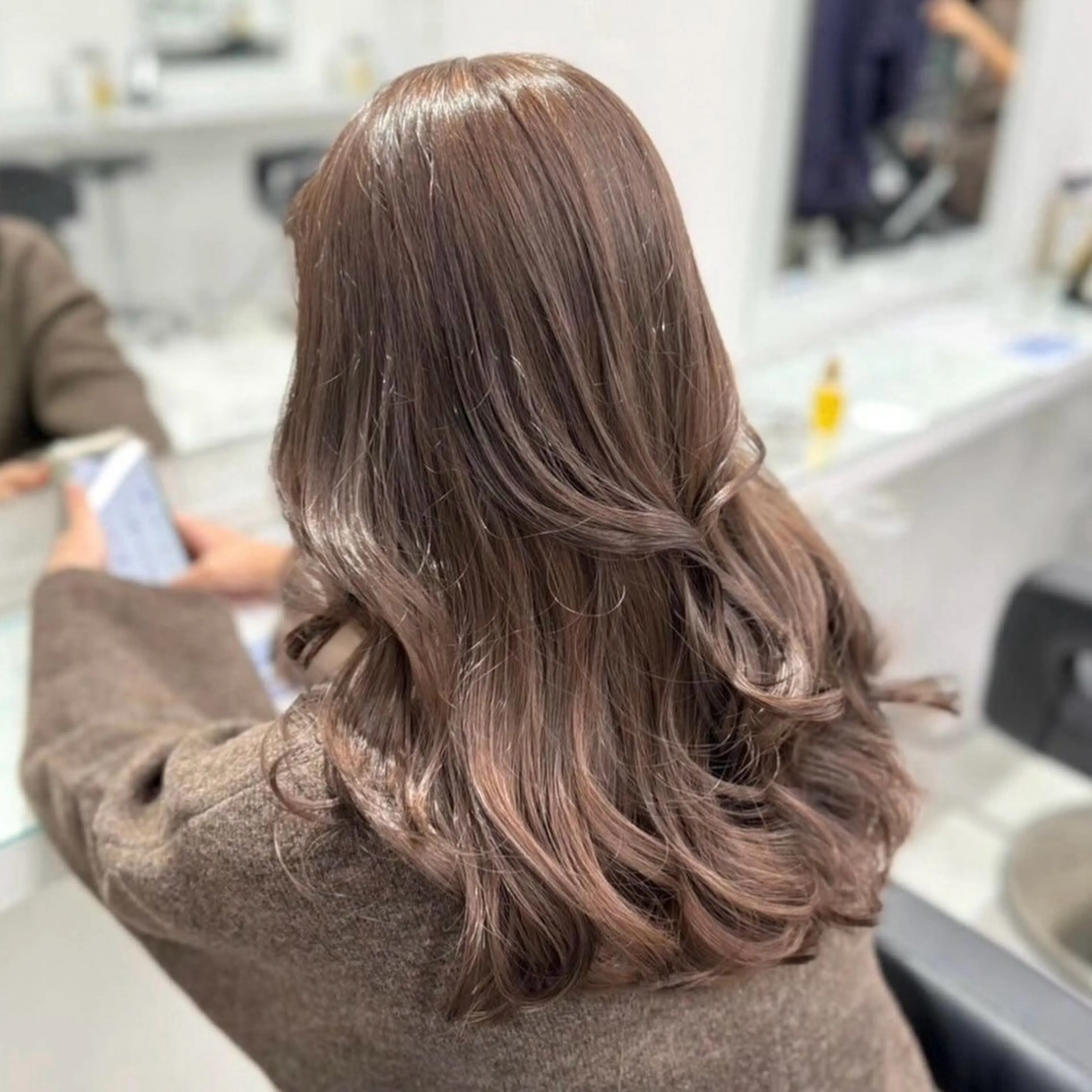 ロング ダブルカラー特化✨ /透明感カラーゆりあのヘアスタイル