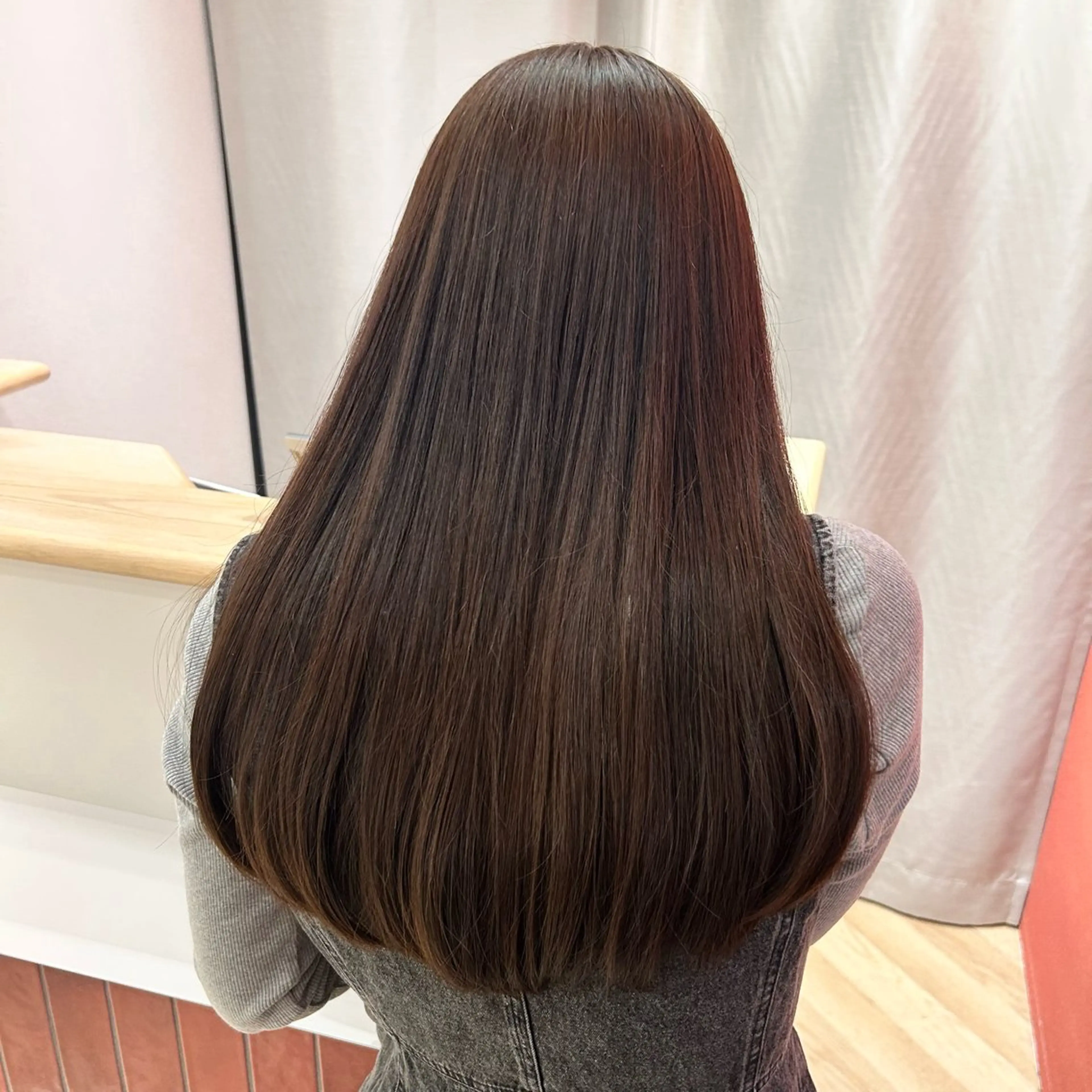 ロング カラー カット ヘアカラー トリートメント レイヤー/艶カラー/ Natsuho💞のヘアスタイル