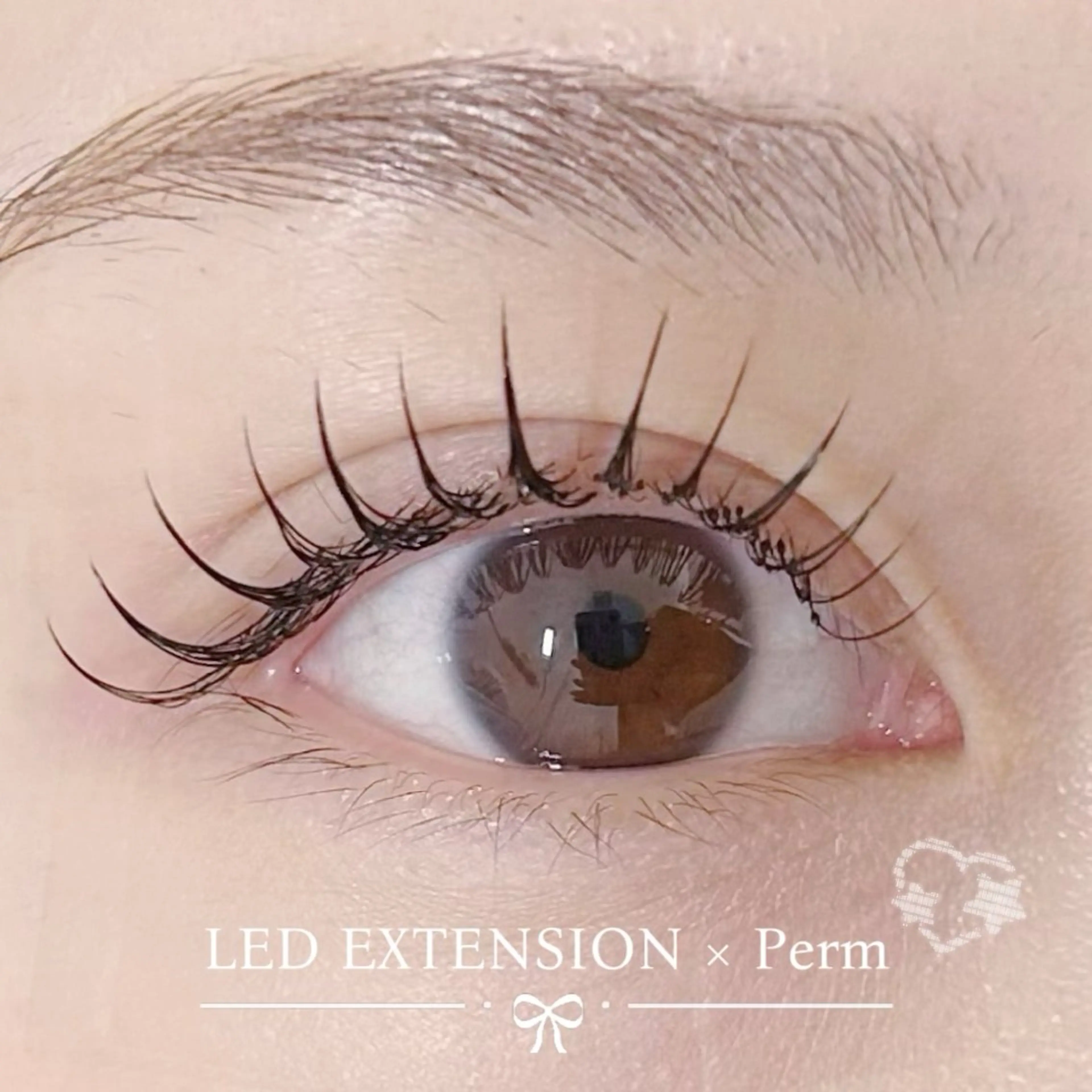 🍓❤️LEDエクステ×まつげパーマ(エクパーマ)120本まで❤️🍓¥11500 ※オフあり+15分の写真