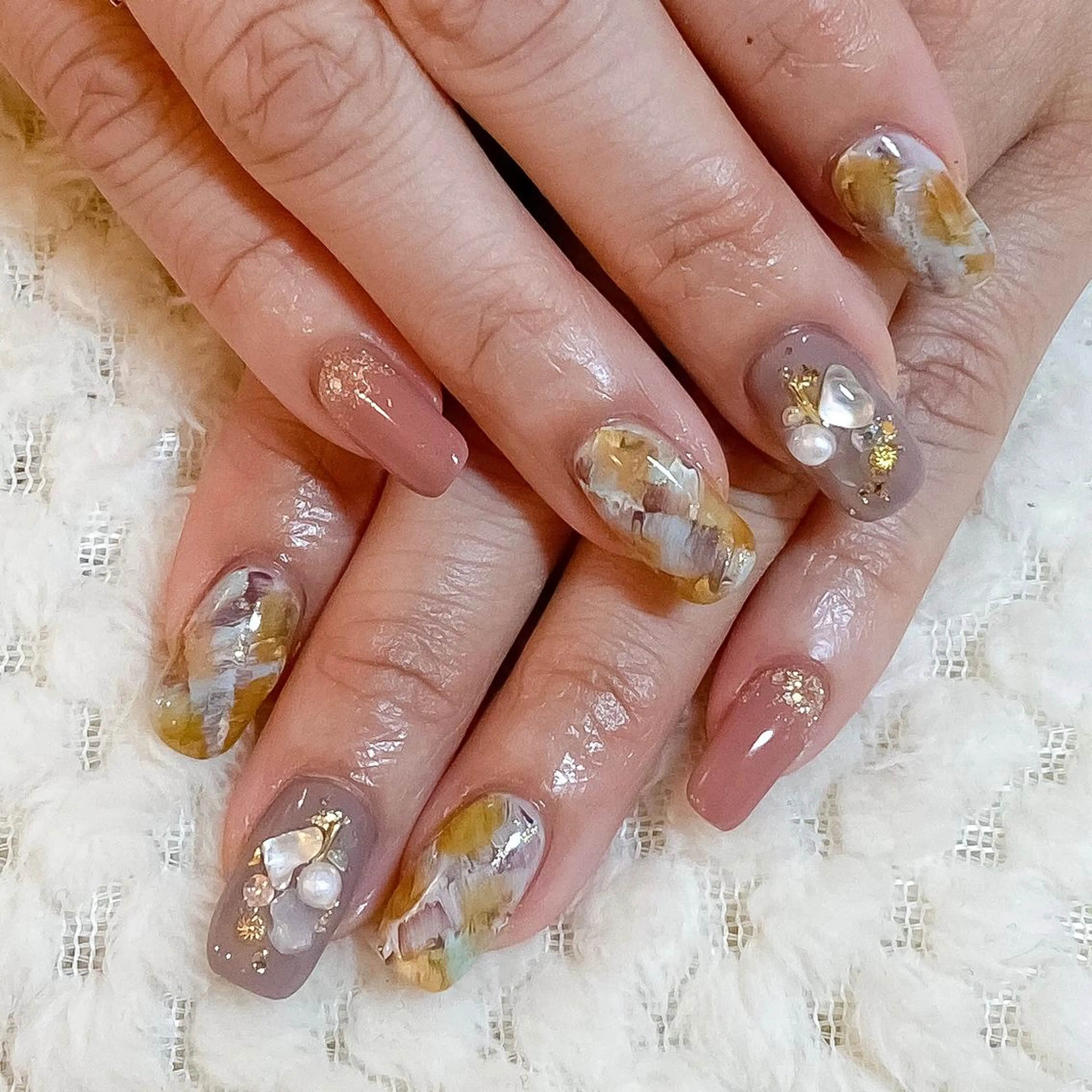 ネイル f'bloom  L’ecrinのネイルデザイン