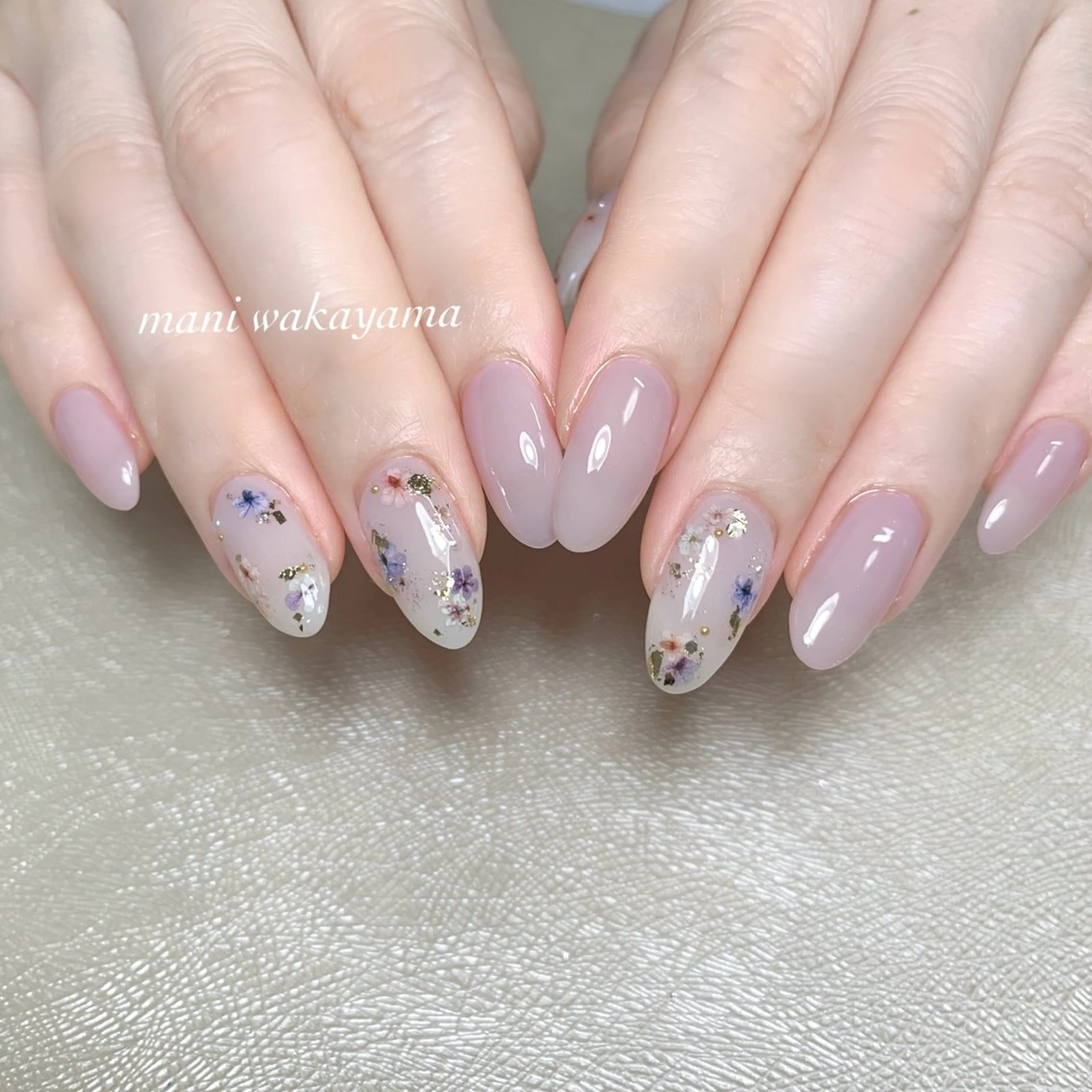 ネイル ハンドネイル 和歌浦ネイルサロン mani(マァニ)のネイルデザイン