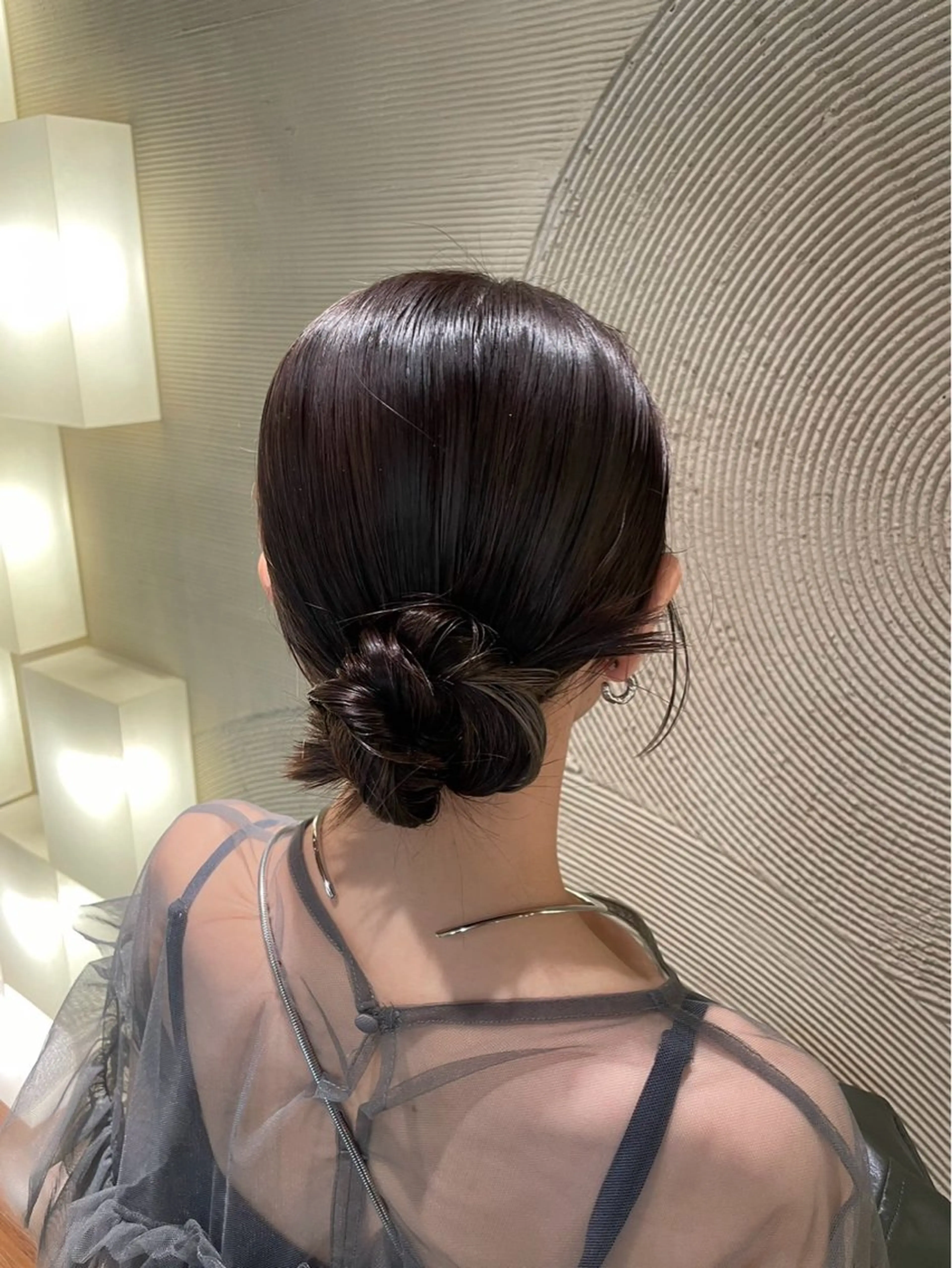 ミディアム ヘアセット Yurina 💖透明感カラー💖のヘアスタイル