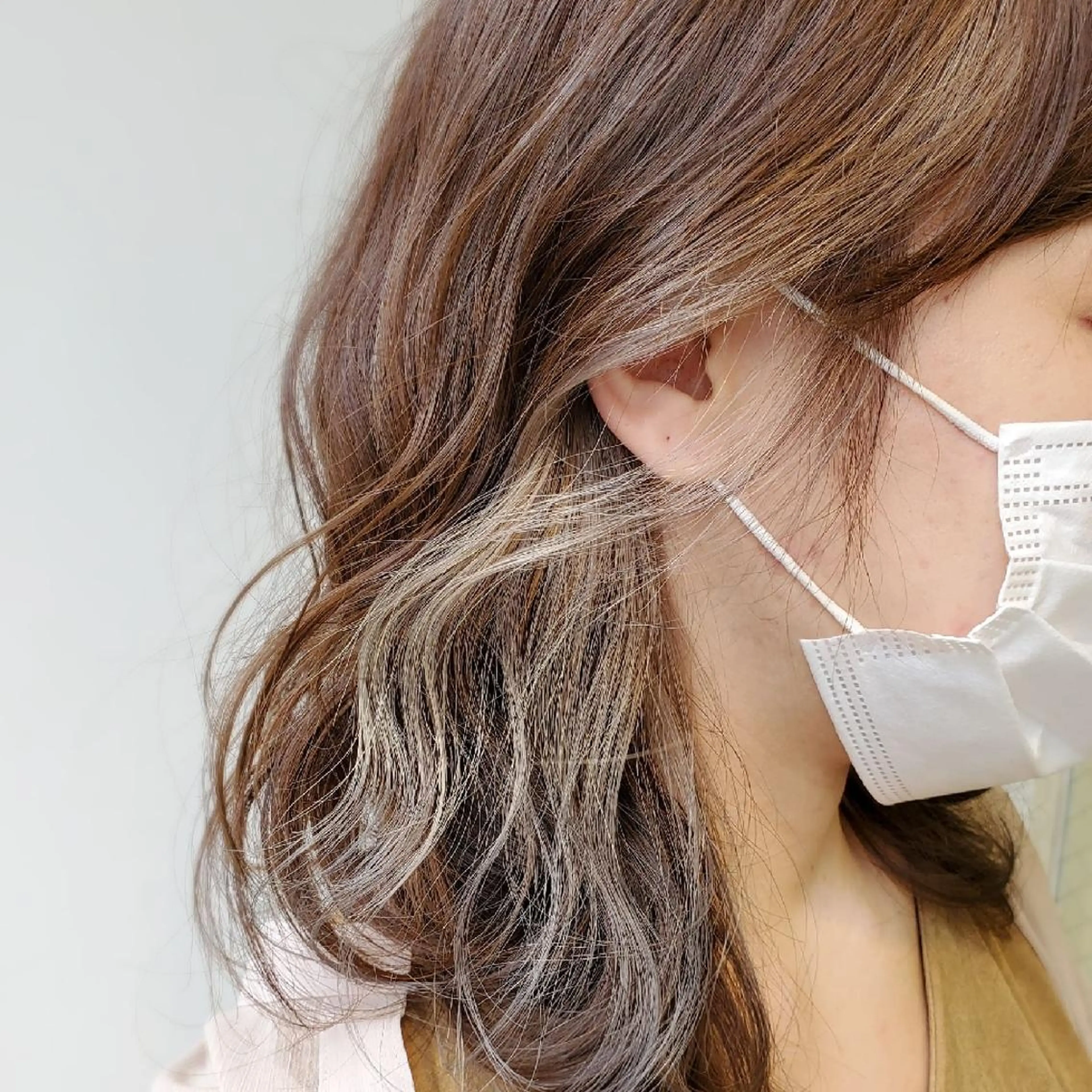 ミディアム ヘアカラー トリートメント 社内カット講師・店長 菅原賢一のヘアスタイル