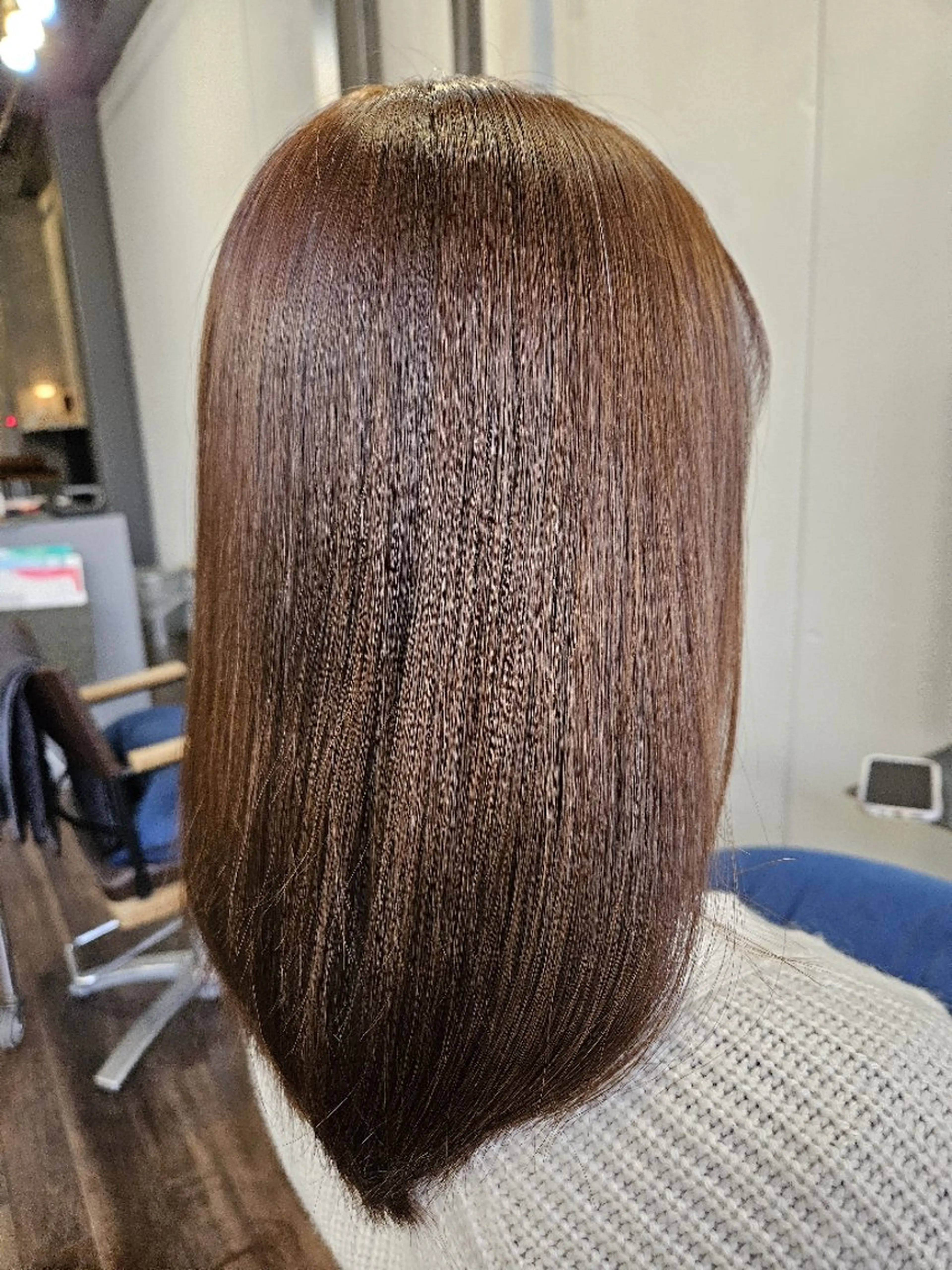 セミロング カラー ベージュカラー ピンクカラー ピンクベージュ カット ヘアカラー トリートメント terra✂️川嶋 大輔のヘアスタイル