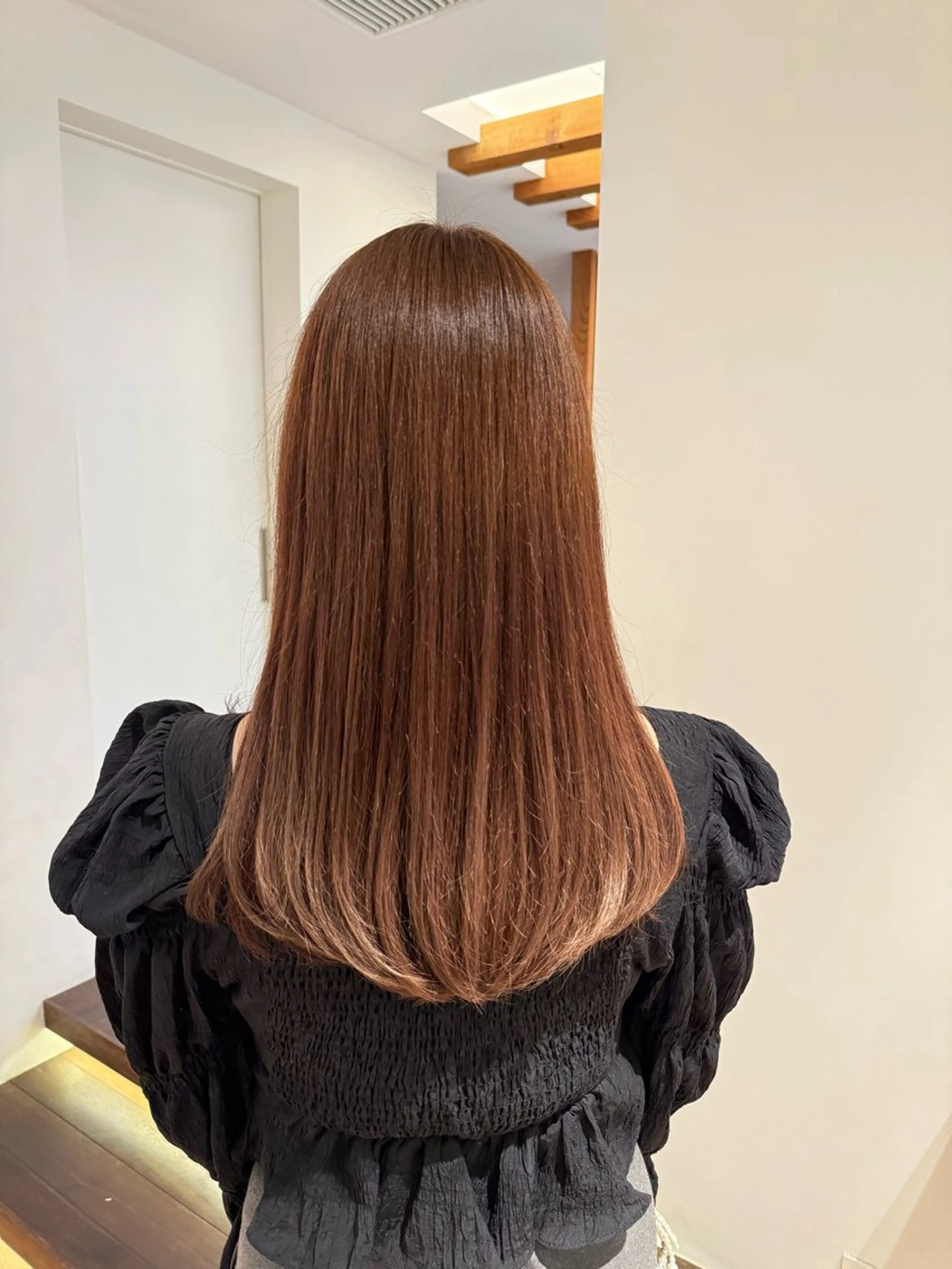 セミロング ヘアカラー トリートメント ヘッドスパ ローネス表参道店所属・🎀無料モデル様 募集中💖ゆりのヘアスタイル