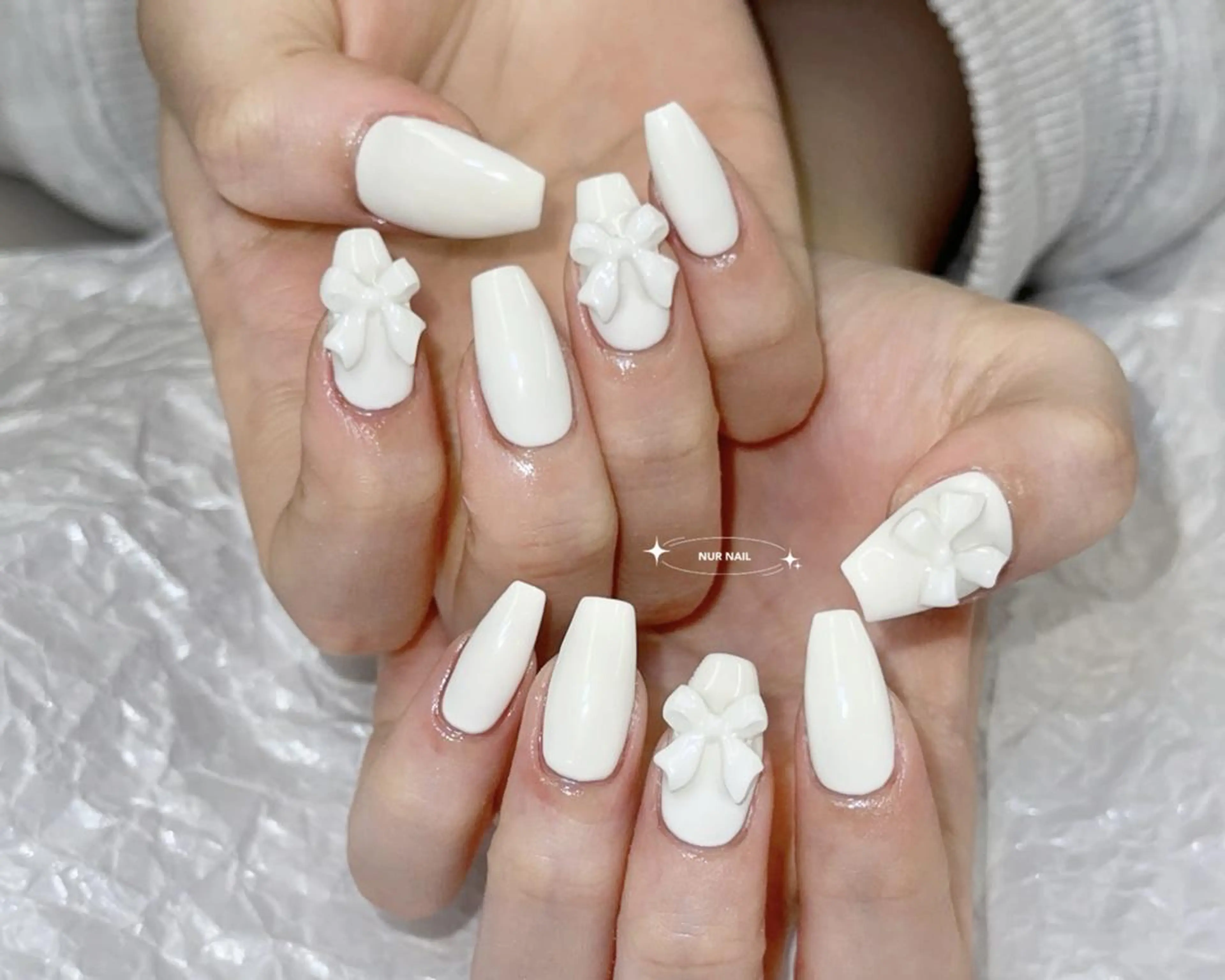 ネイル ハンドネイル ハンドケア 🫧NUR NAIL✨のネイルデザイン