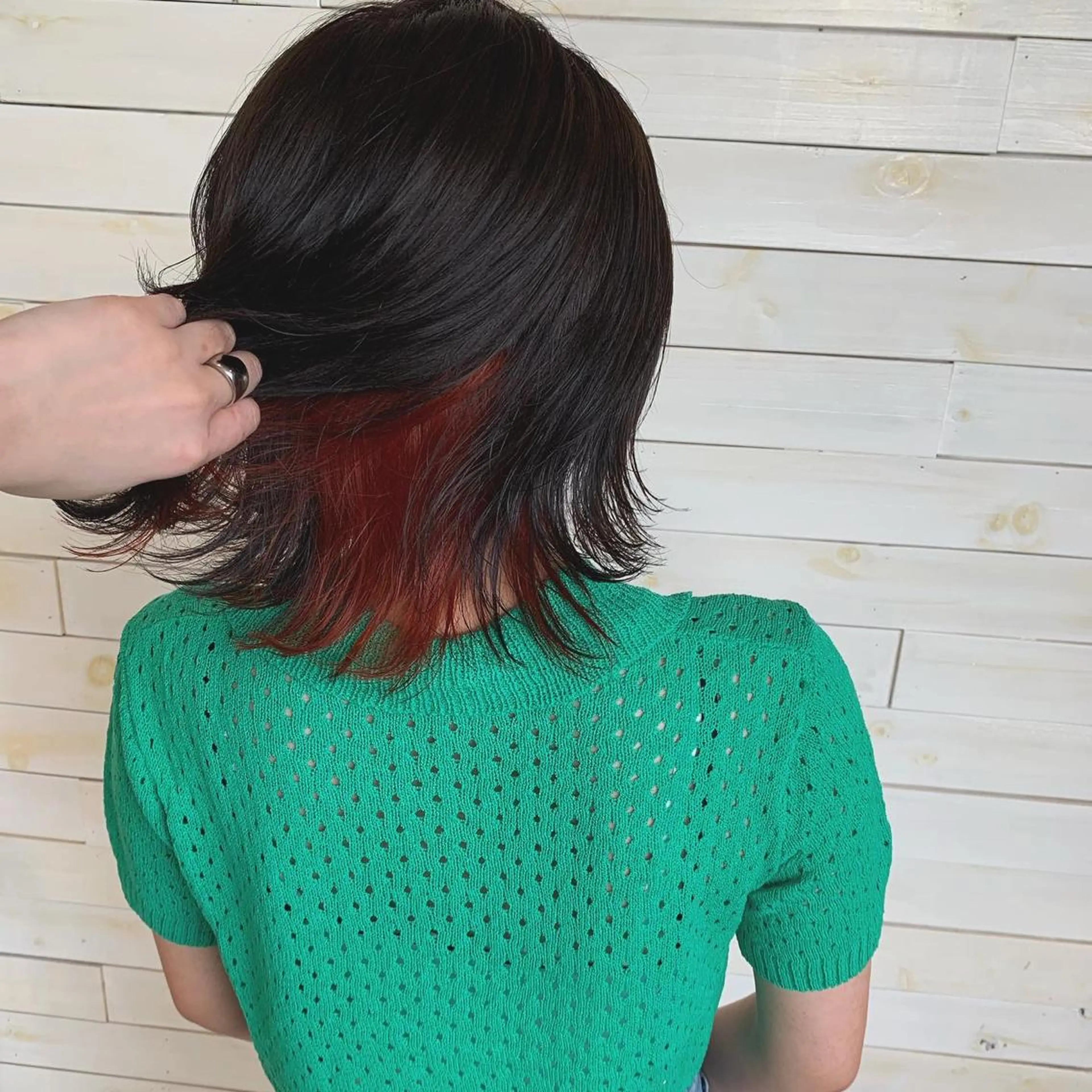 ショート インナーカラー /ヘアメ じゅんのヘアスタイル