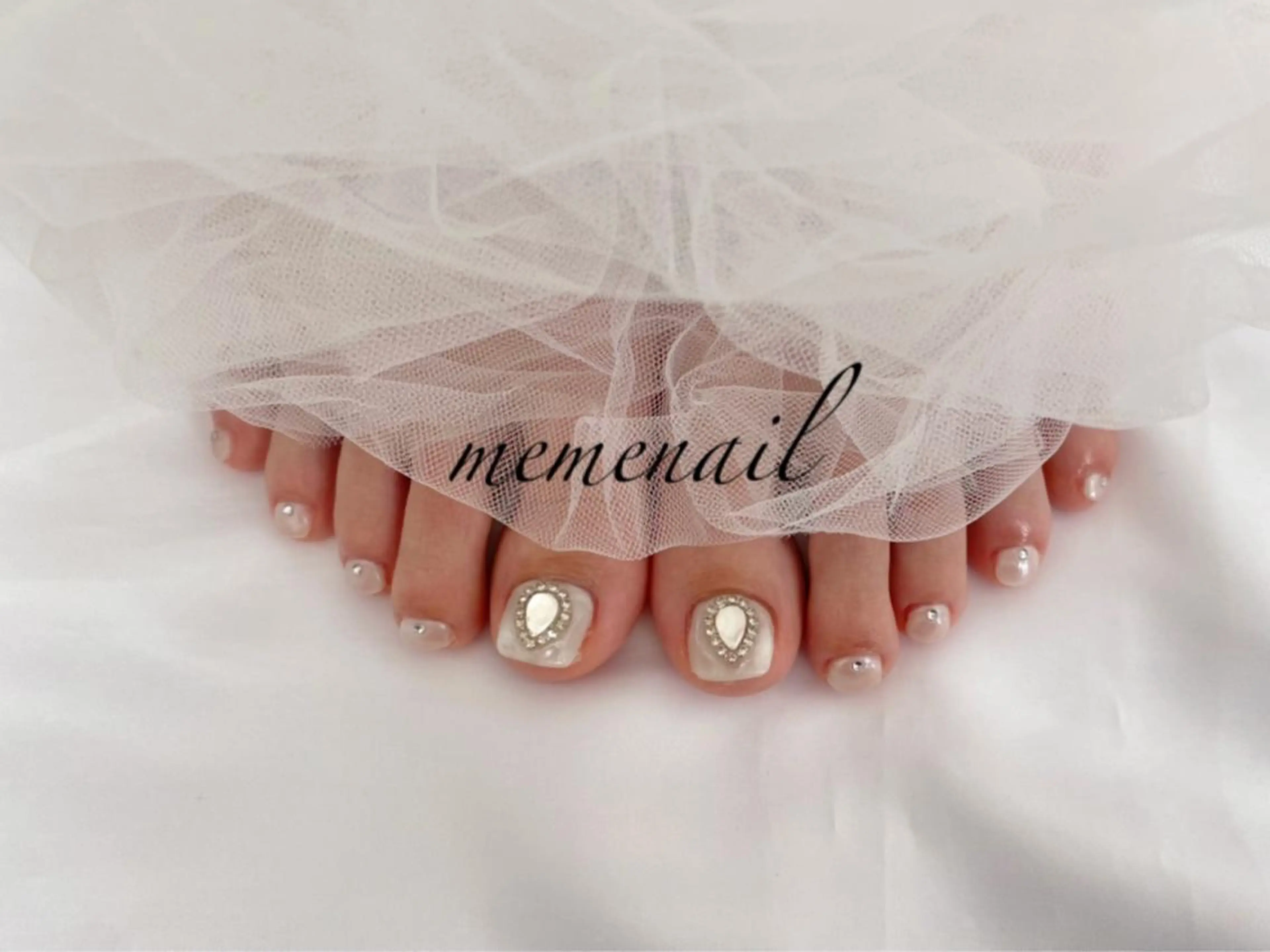 ネイル オーロラネイル 長さ出し フットネイル Noguchi Megumiのその他イメージ