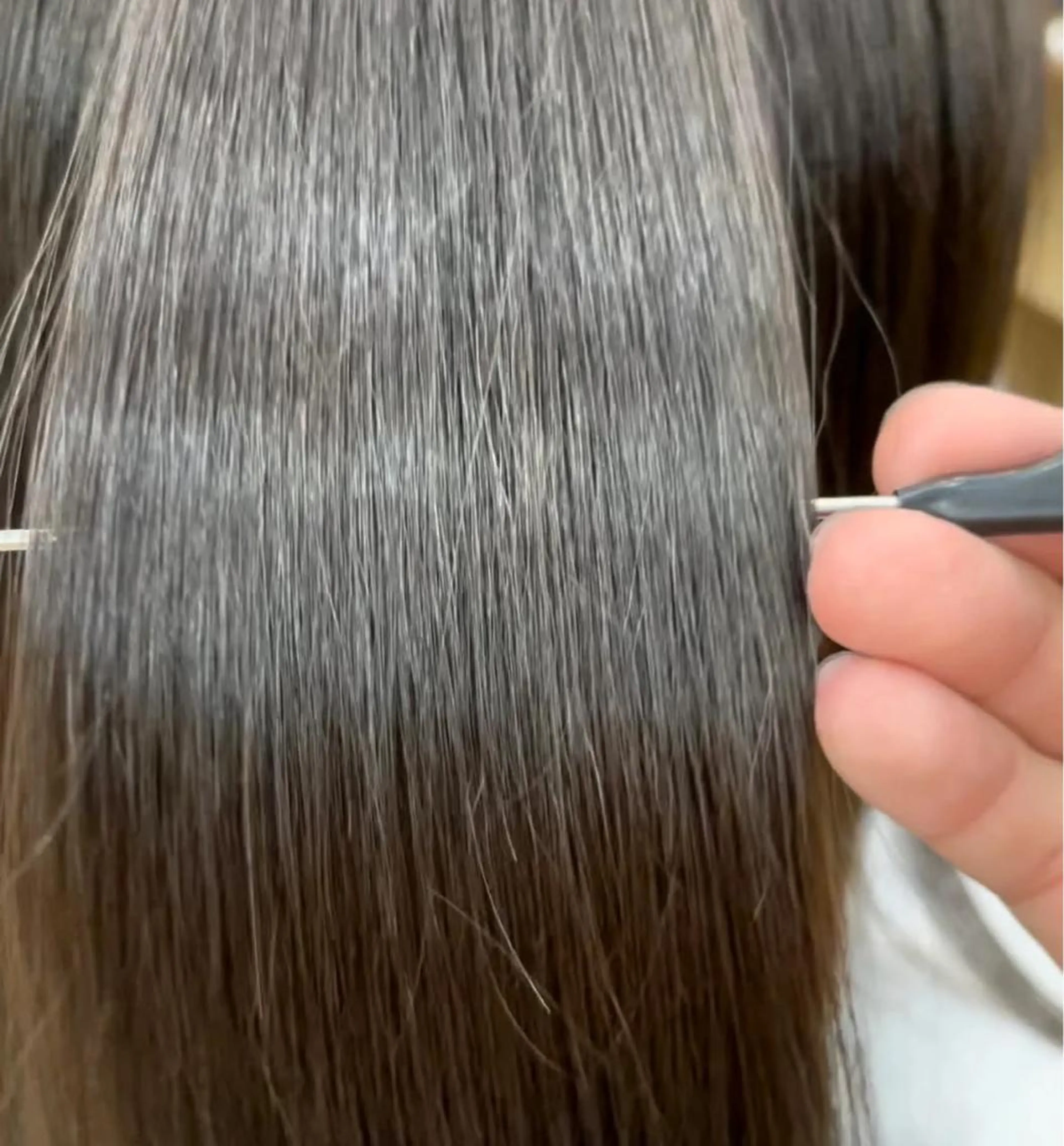 ロング 中顔面短縮 顔まわり新田大翔のヘアスタイル
