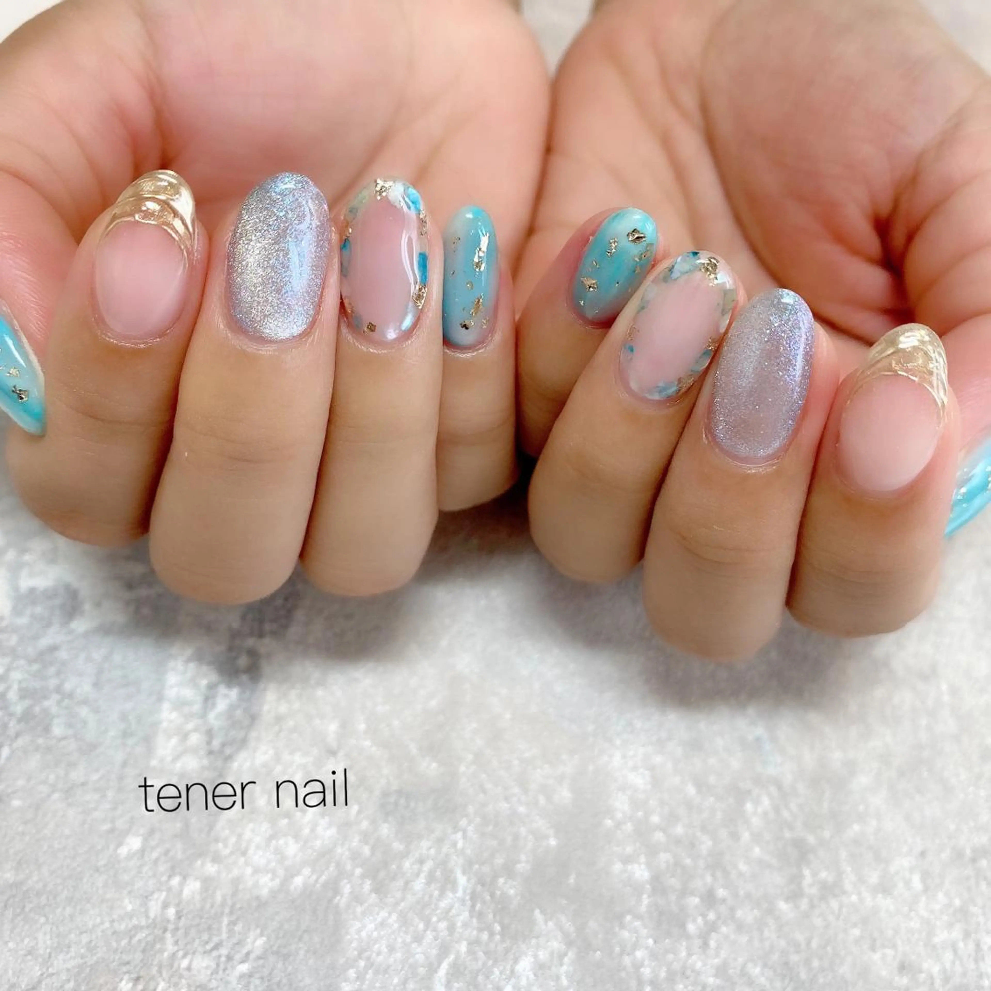 ネイル ニュアンスネイル テネルネイル tener nailのネイルデザイン