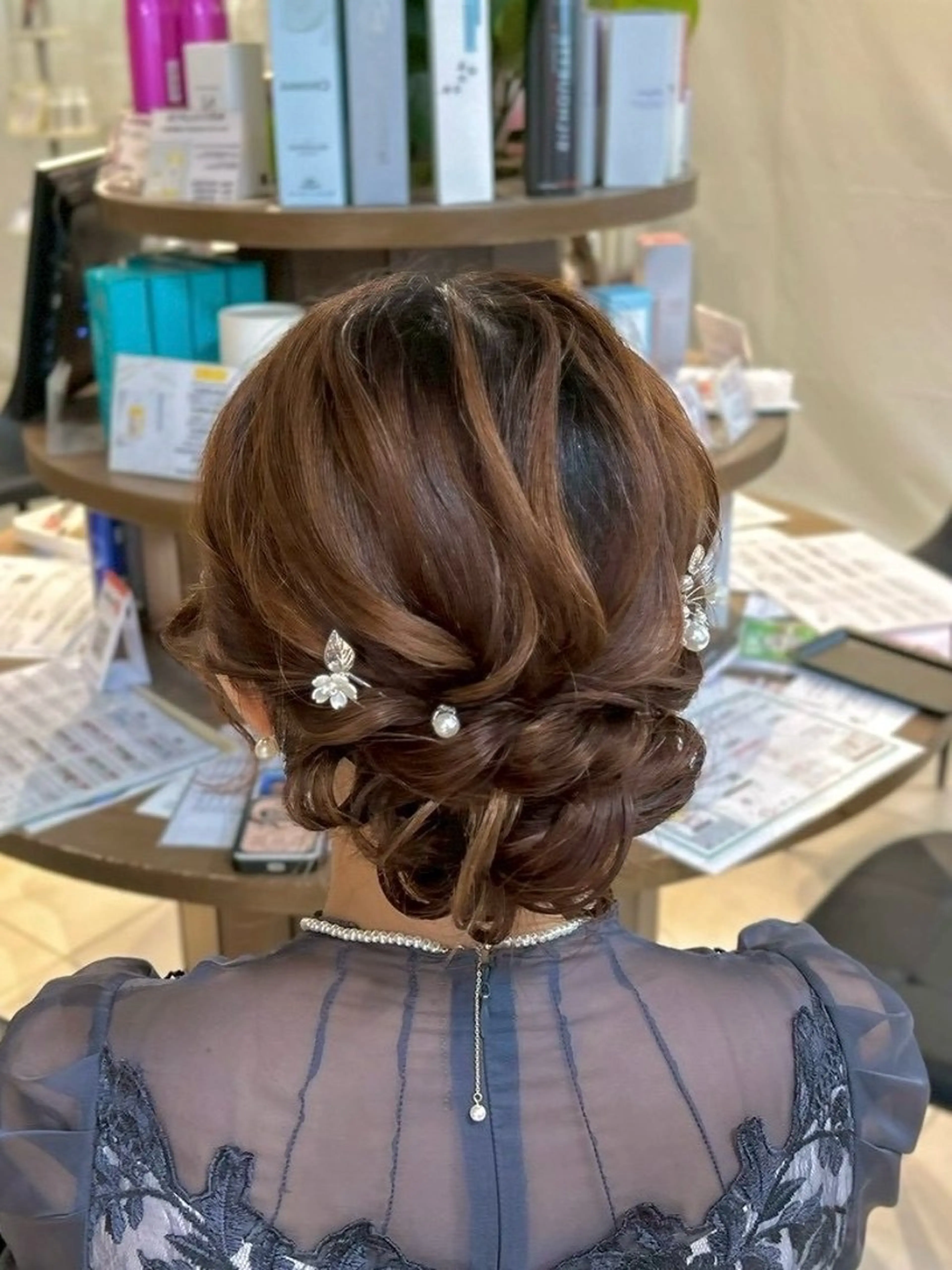 ロング ヘアアレンジ ヘアセット ヘアアレンジ🎀/ 髪質改善✨️のヘアスタイル