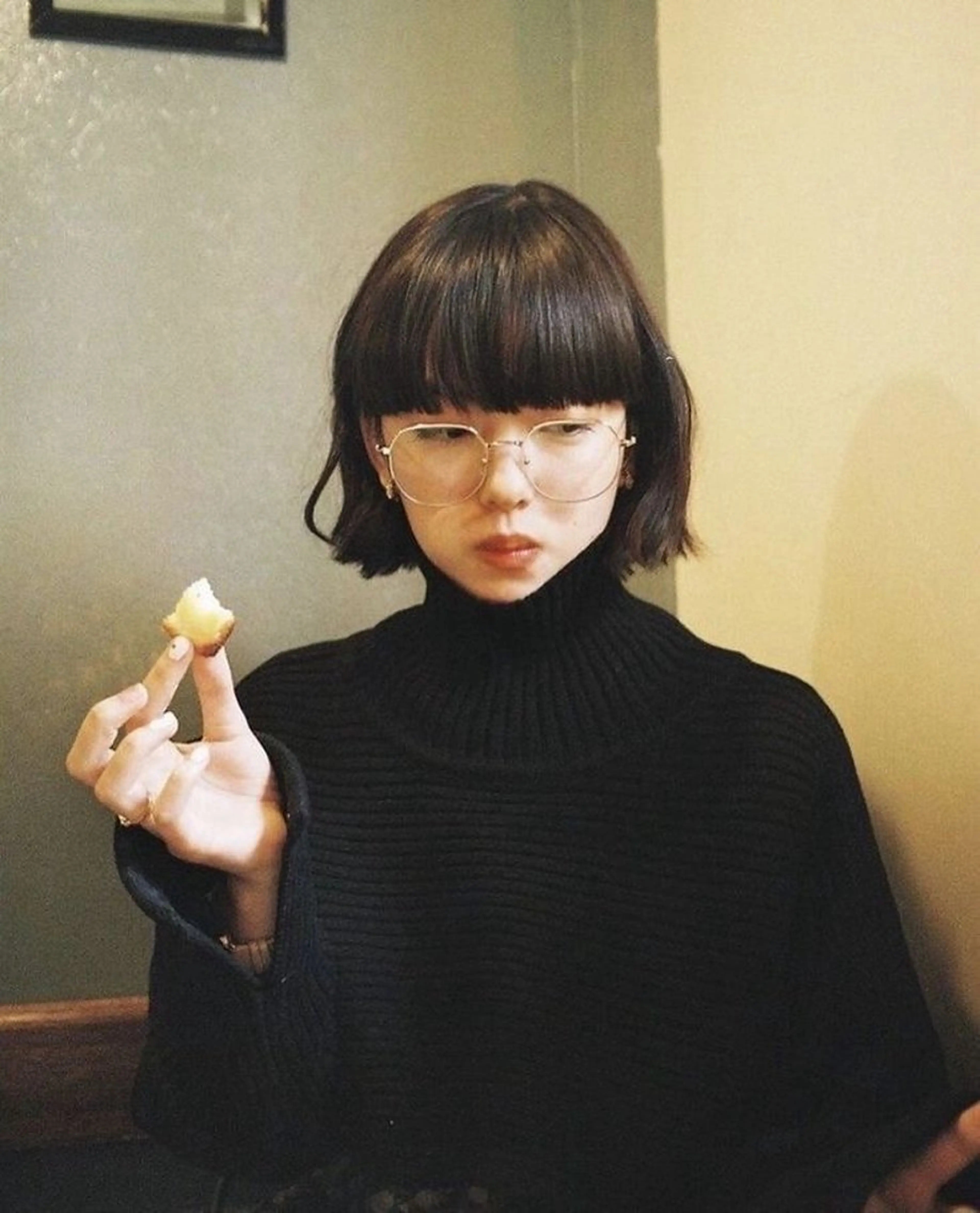 ショート 切りっぱなしボブ ボブ みほ/髪質改善/ モード/ニュアンスのヘアスタイル