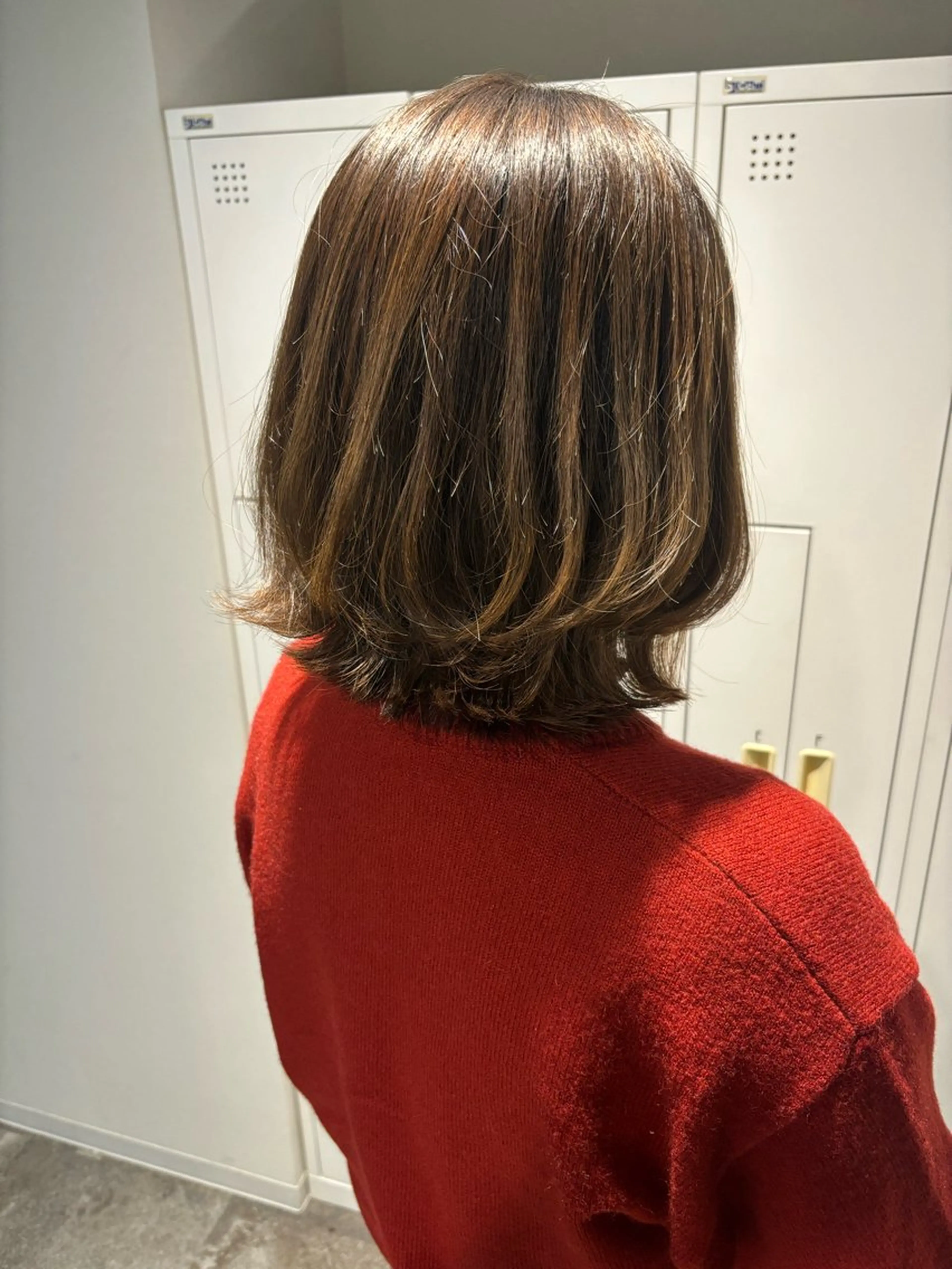 ショート ボブレイヤー ボブ レイヤーカット 穐田 航のヘアスタイル