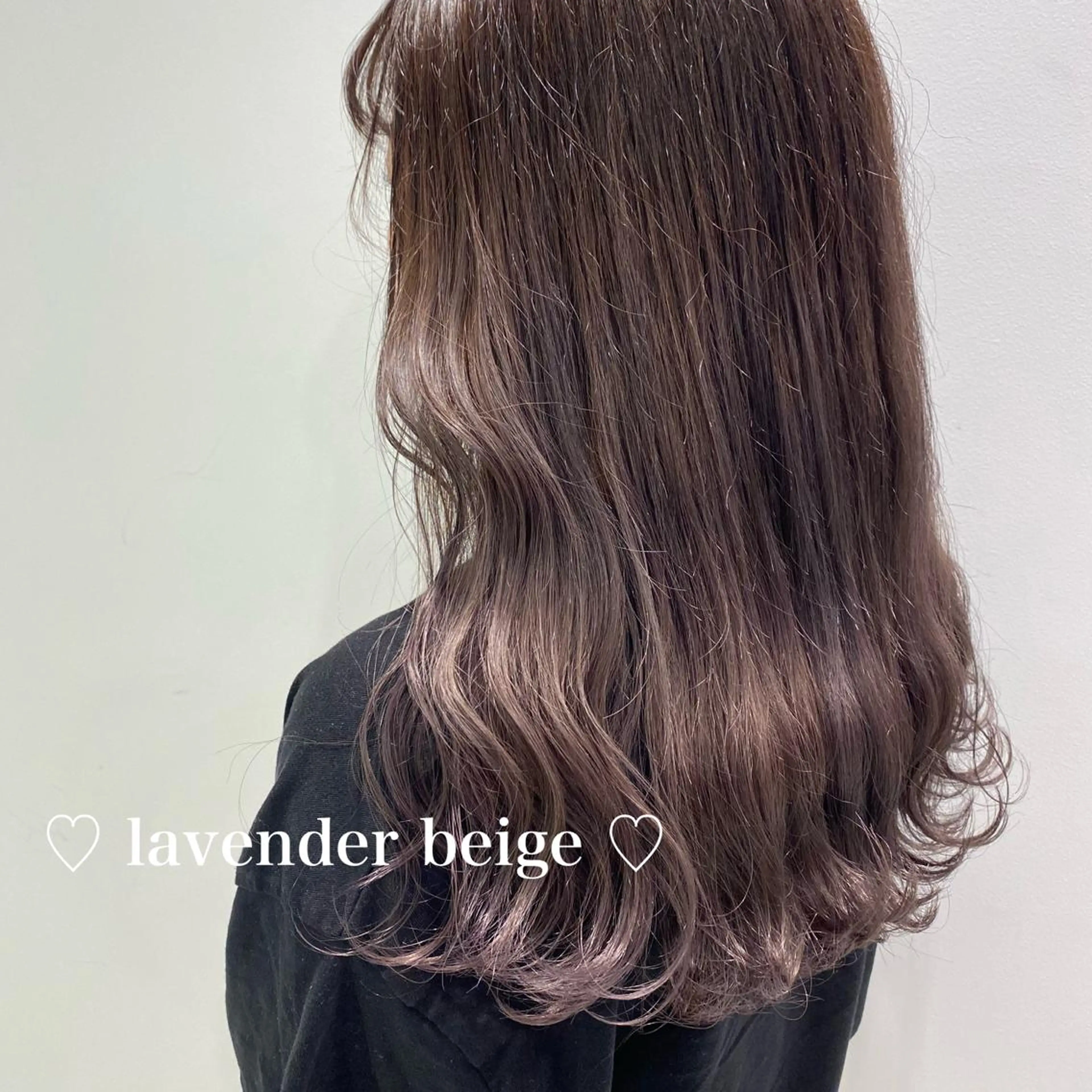 セミロング カラー パーマ ヘアアレンジ メンズ ネイル マツエク・マツパ グレージュ ラベンダーカラー ラベンダーグレージュ ラベンダーグレー ラベンダーピンク linette所属・🐩推し活🐩 FUTABA🍒のヘアスタイル