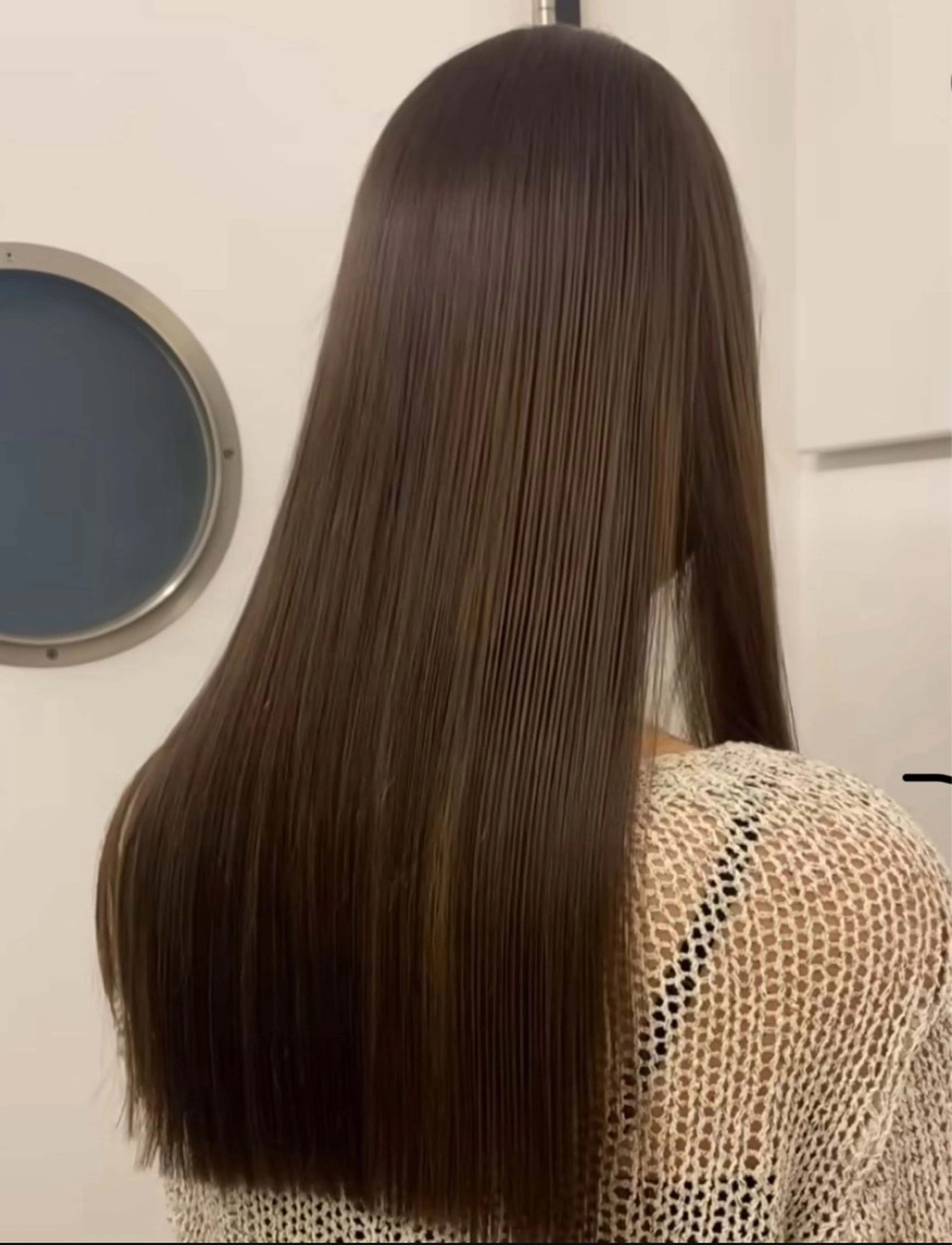 ミディアム カラー ベージュカラー ボブ 西宮北口/みなみのヘアスタイル