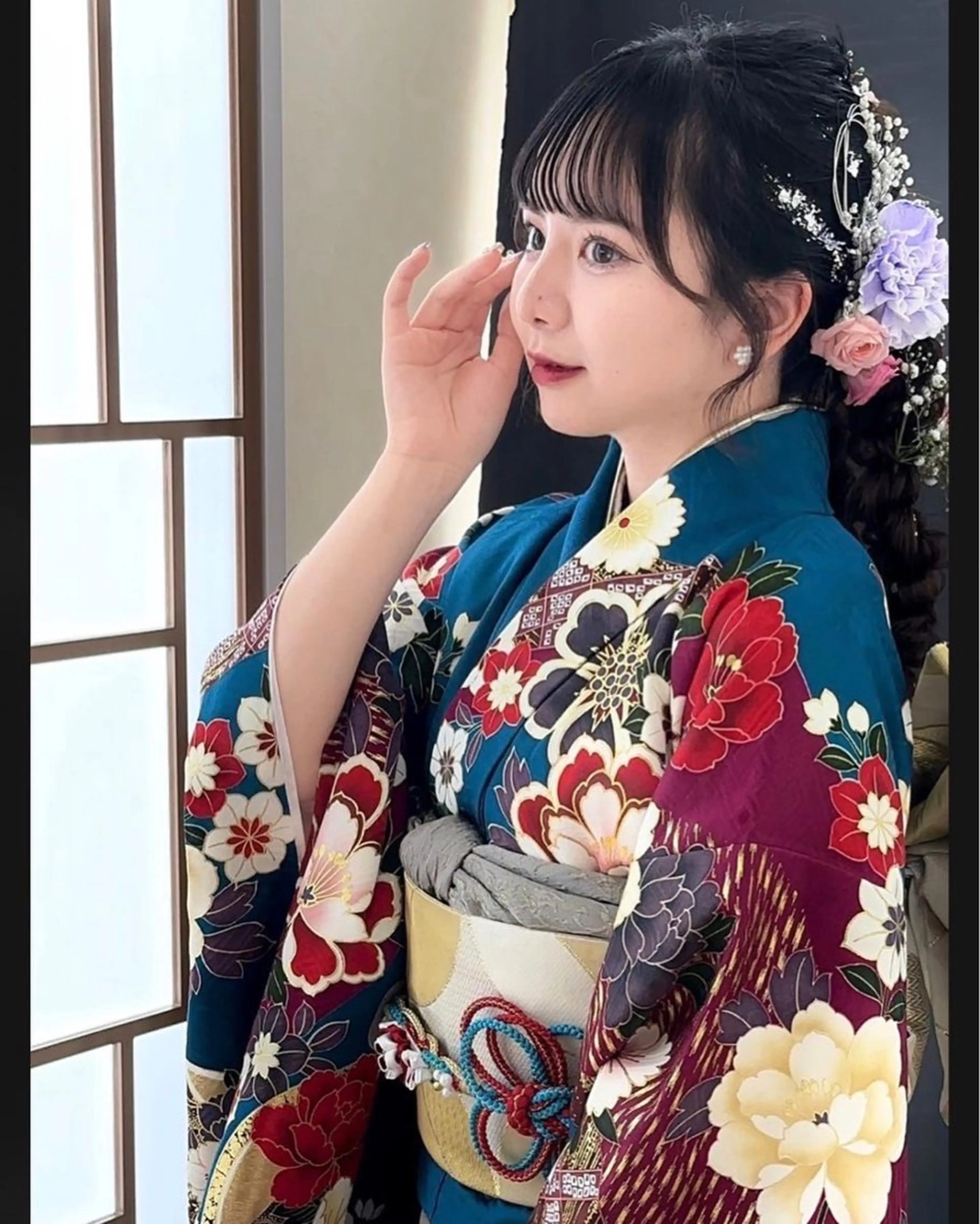 ヘアアレンジ 着付け ヘアセットサロン ココのヘアスタイル