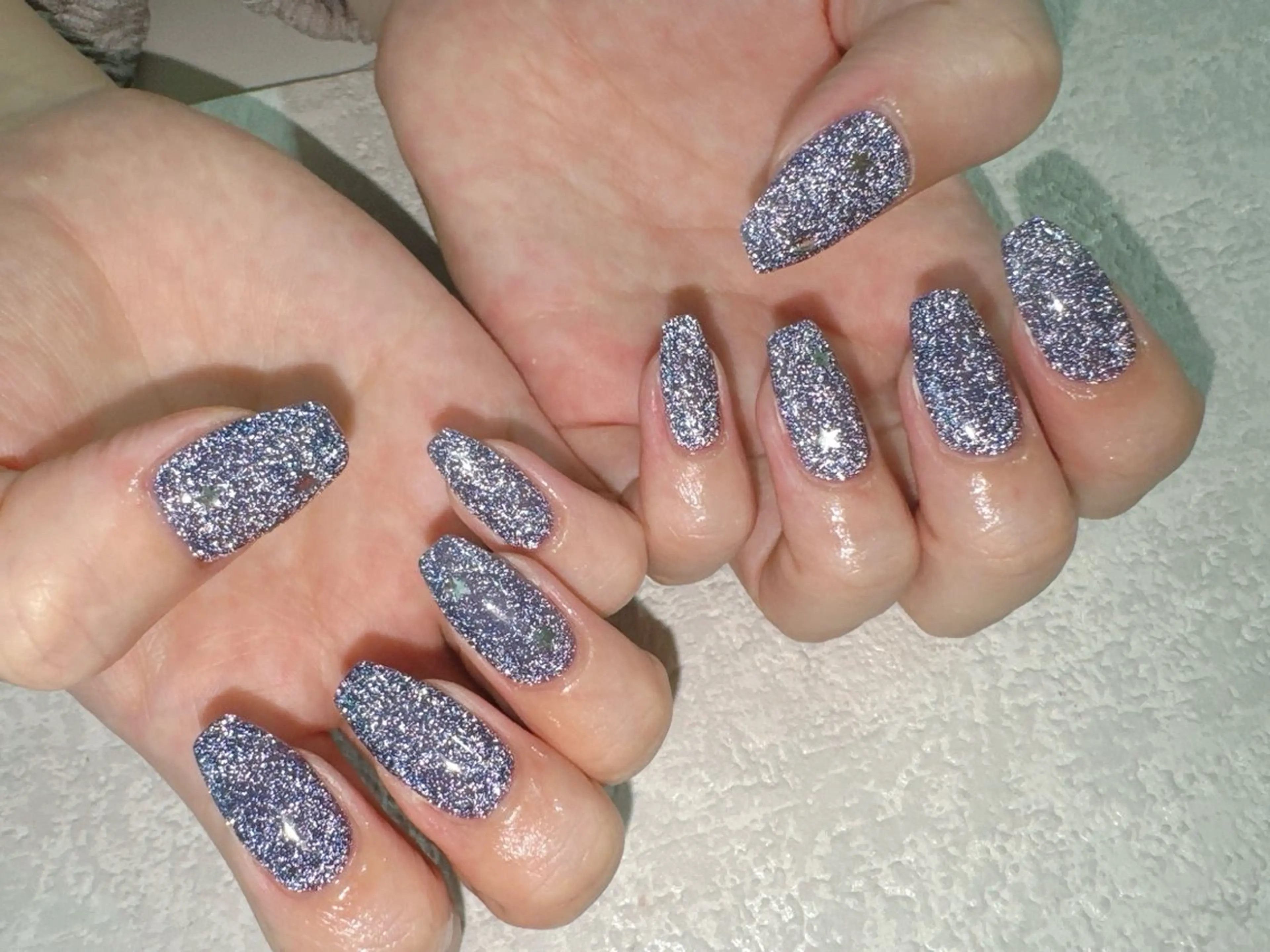 ネイル オーロラネイル フラッシュネイル フットネイル フレンチネイル ジェルネイル kikinail 溝の口のネイルデザイン