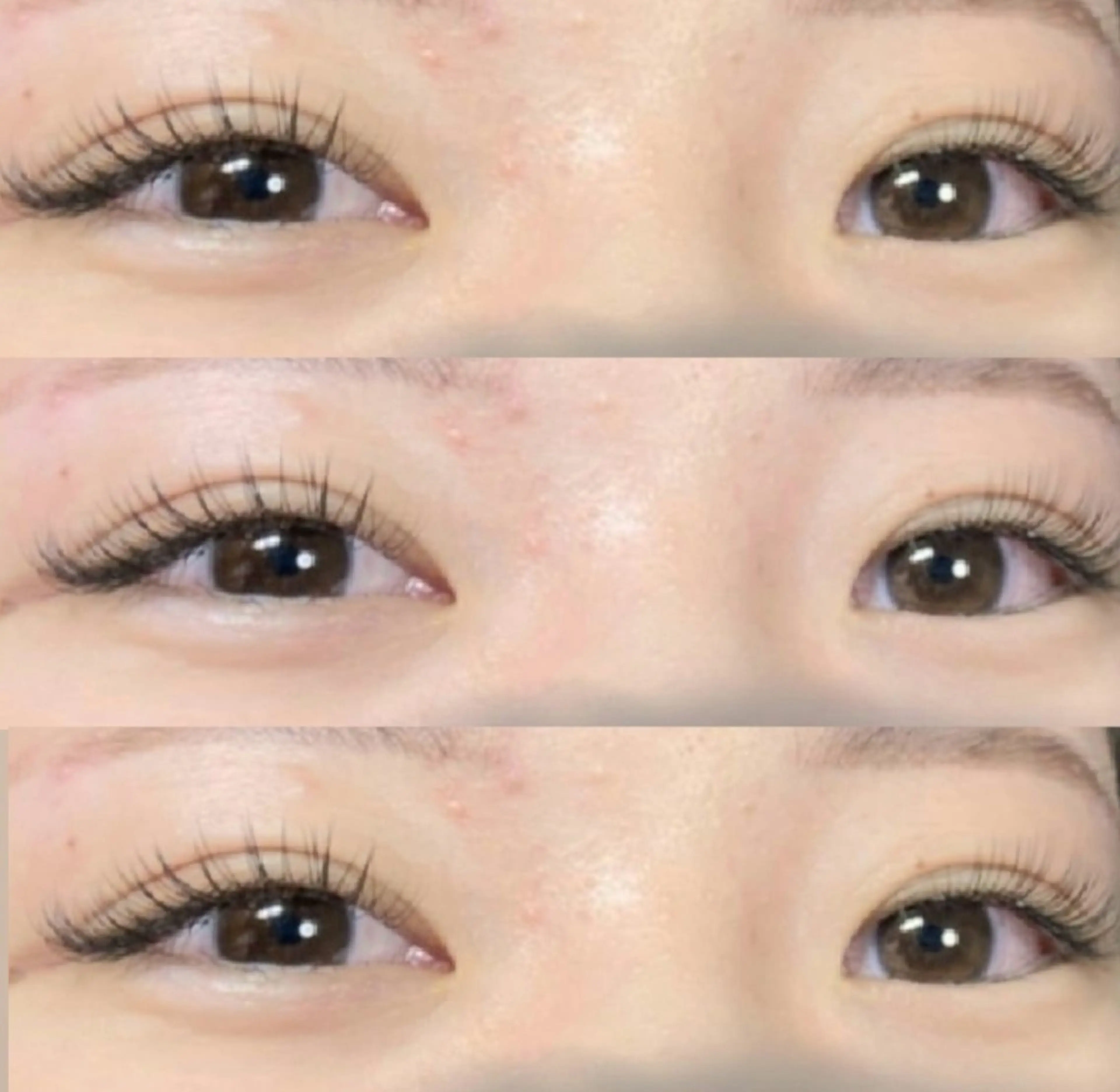 まつげエクステ　100本までの写真