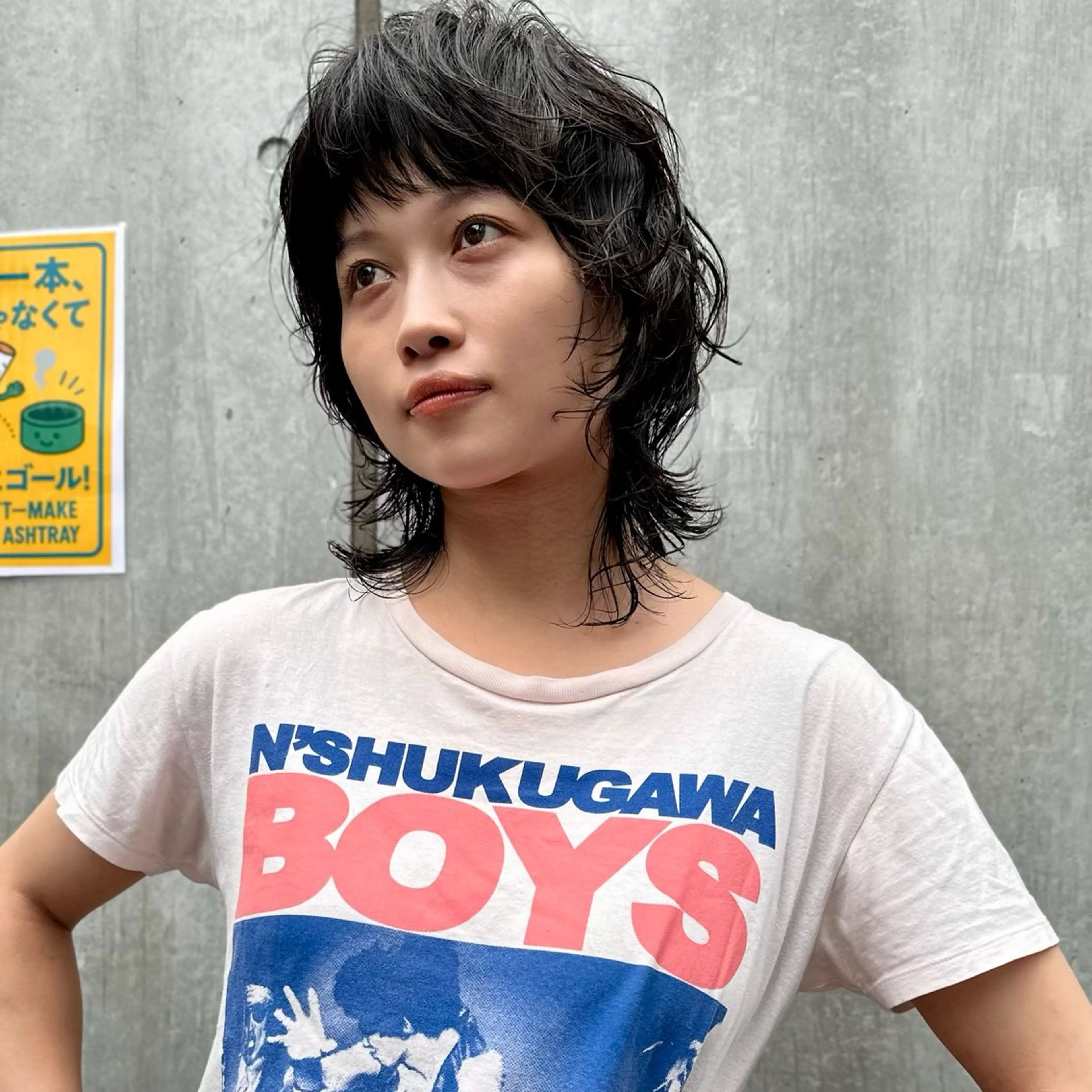 ショート パーマ NUGGET 小野寺一樹のヘアスタイル