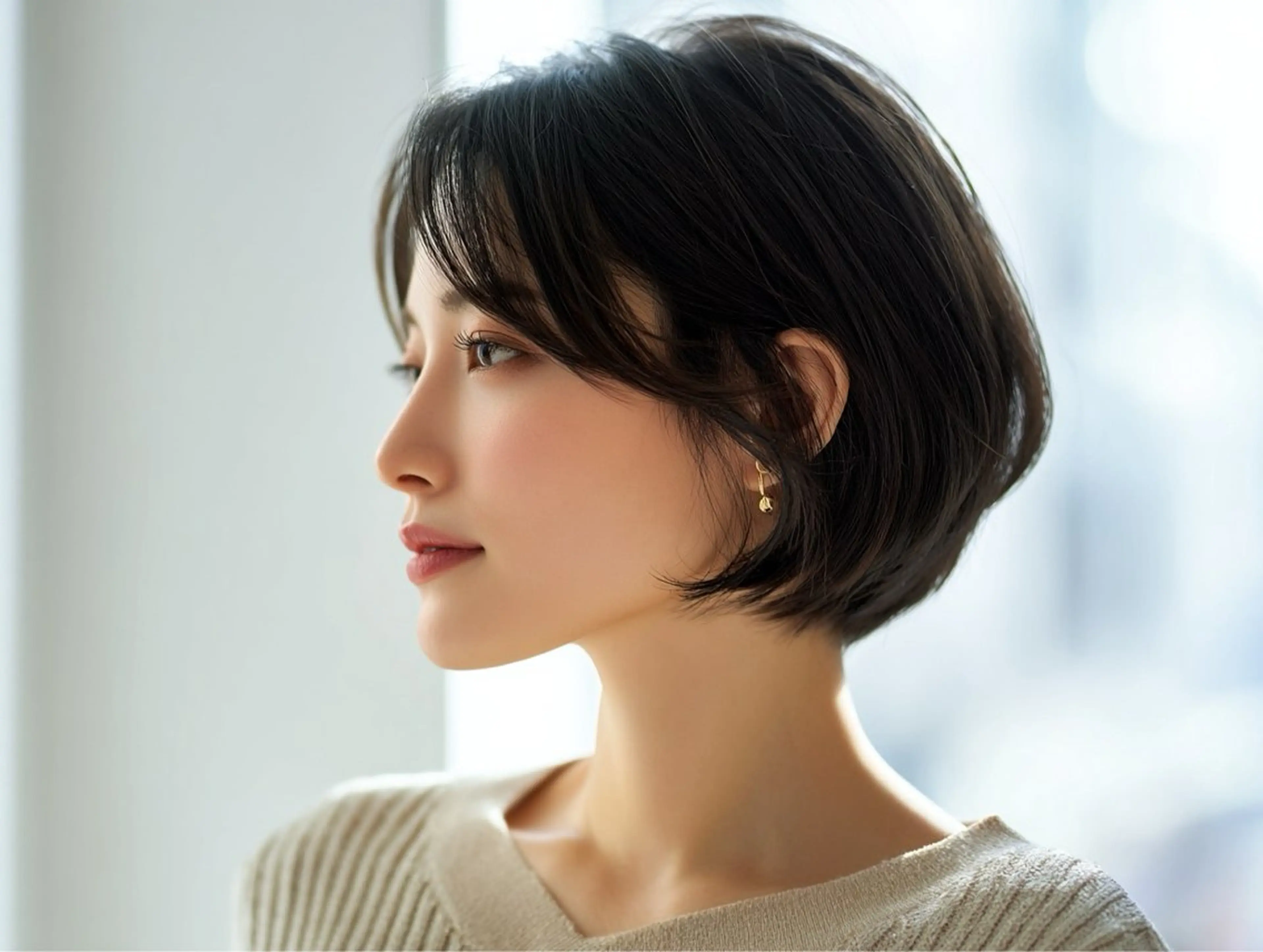 ショート ✂ショートボブ専門 津川里緒✨️のヘアスタイル