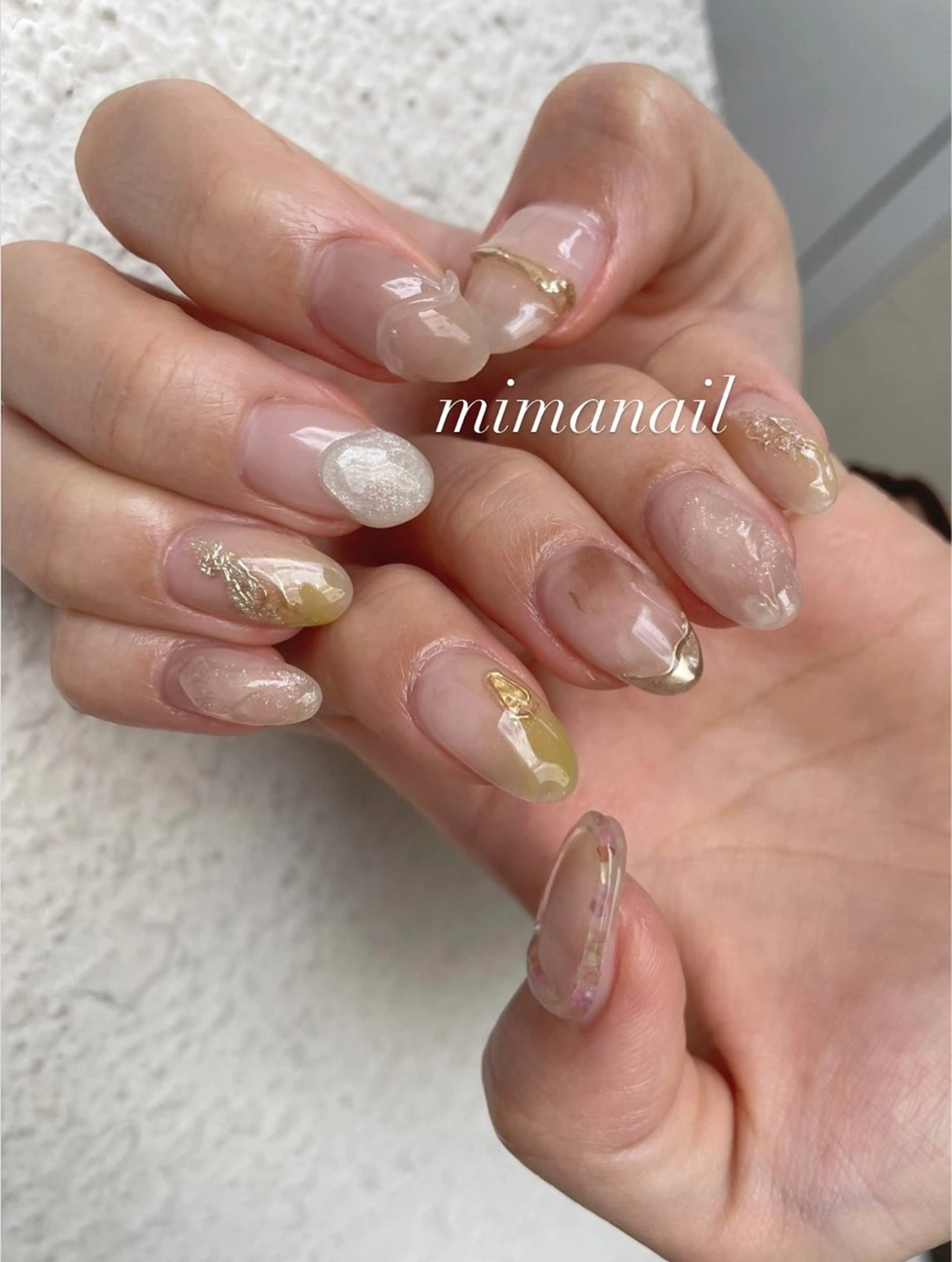 ［HAND］5本ART(オフなし)75min パラジェル可能◎持ち込みデザインokの写真