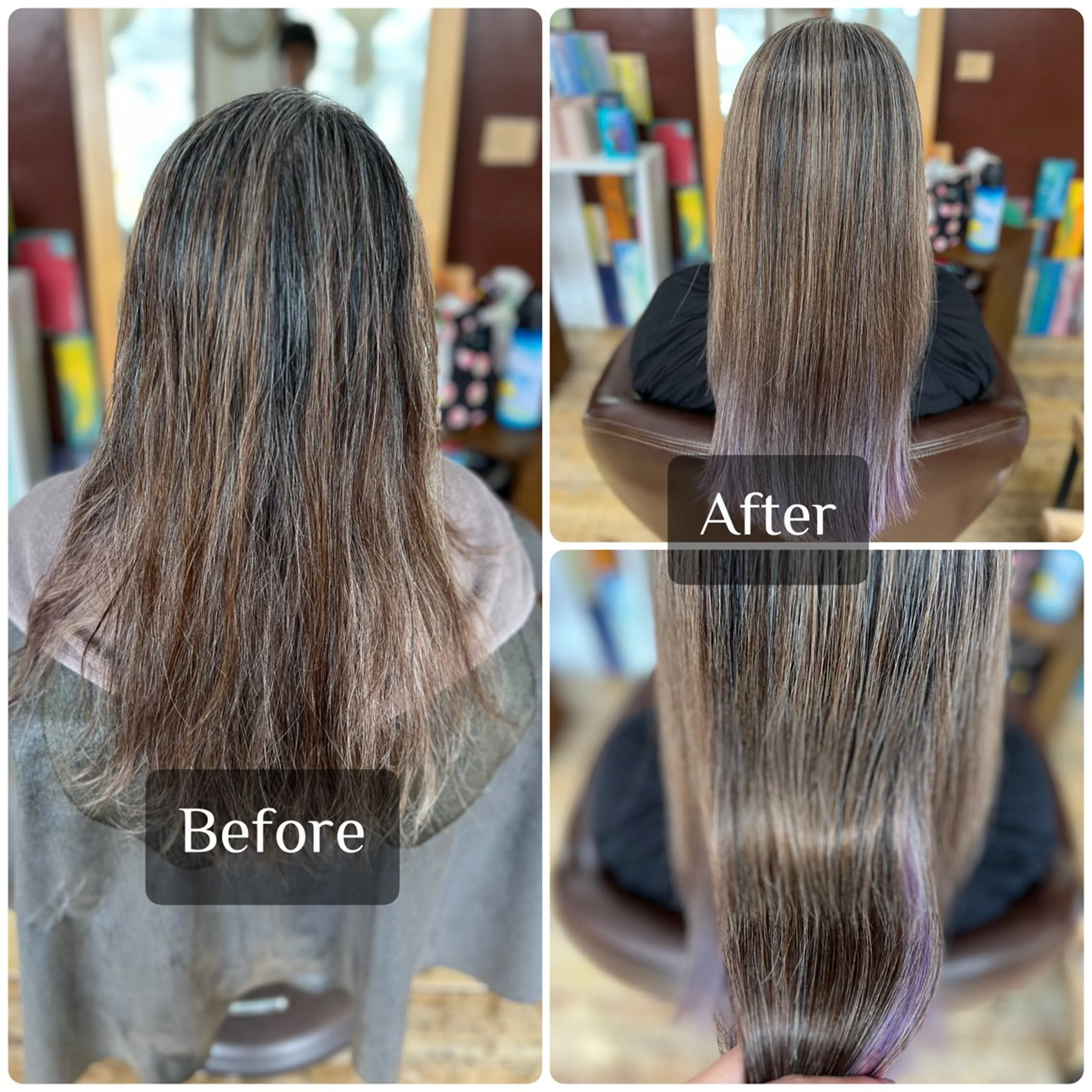 【髪質改善】サラ艶×酸熱トリートメントの写真