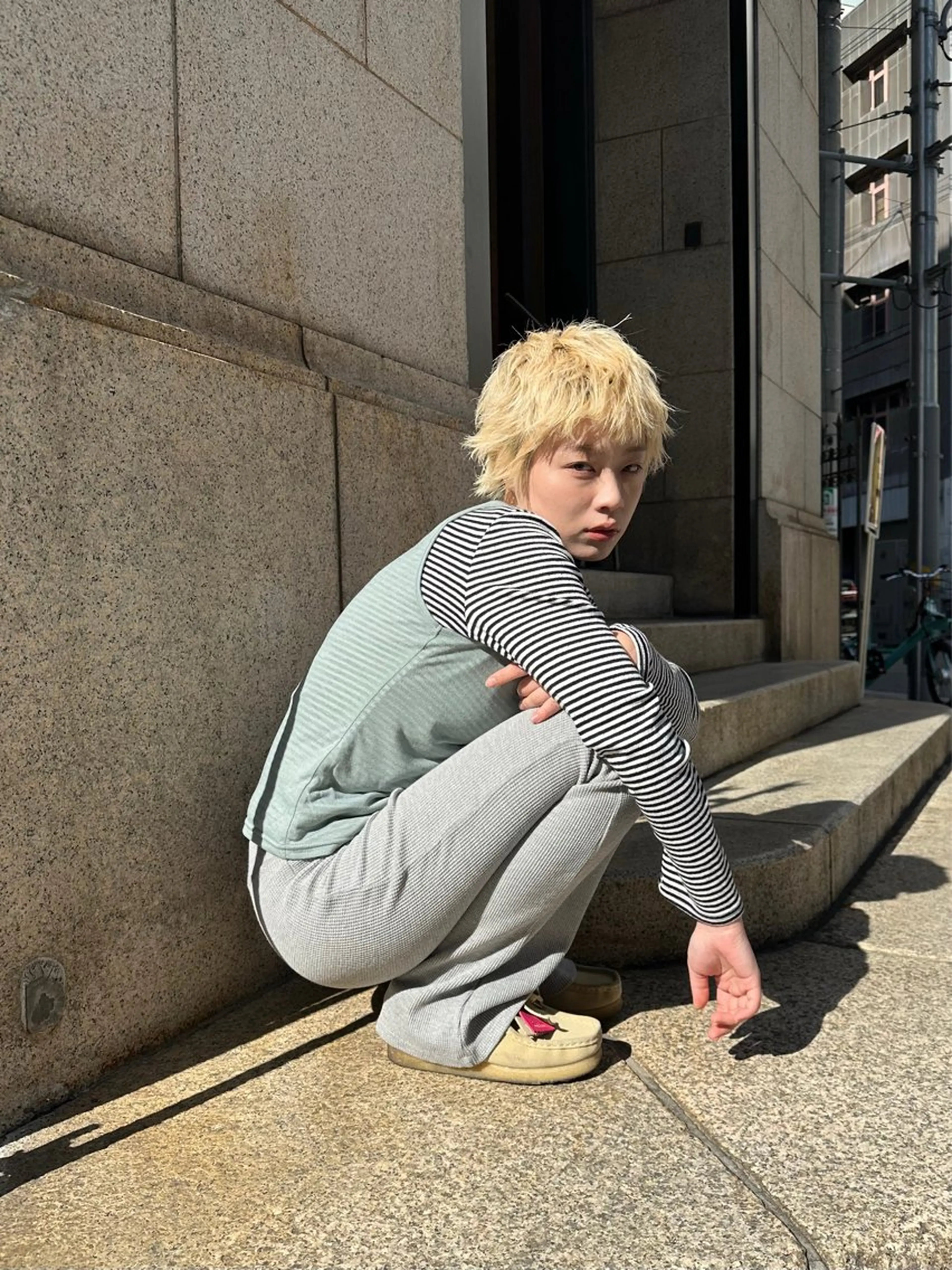 ショート ベリーショート hen所属・村岡 桃果のヘアスタイル