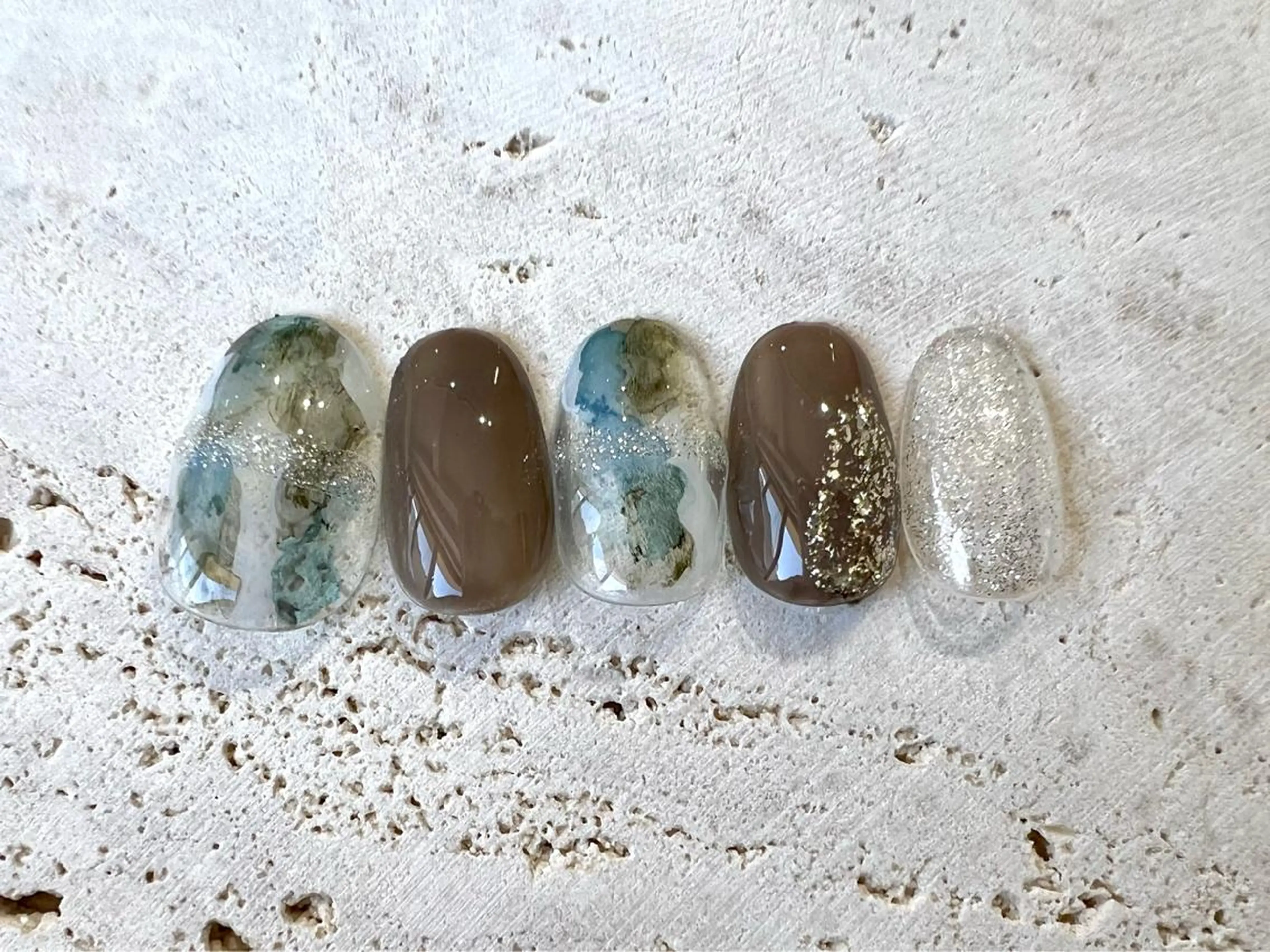 ネイル 💙0203 munimusanのネイルデザイン