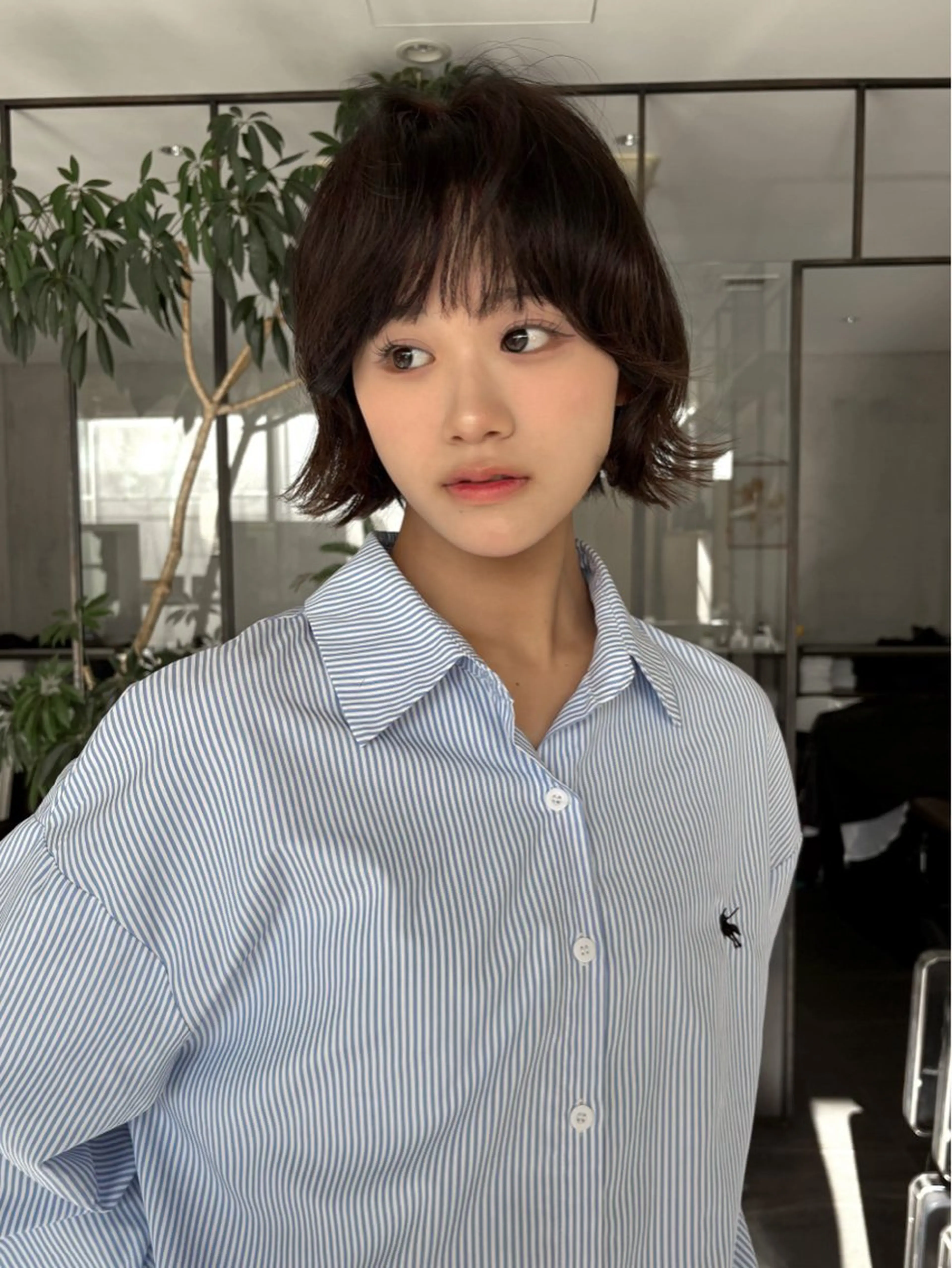 ショート カット パーマ 銀座/髪質改善カラー /ボブ/本田 聖のヘアスタイル