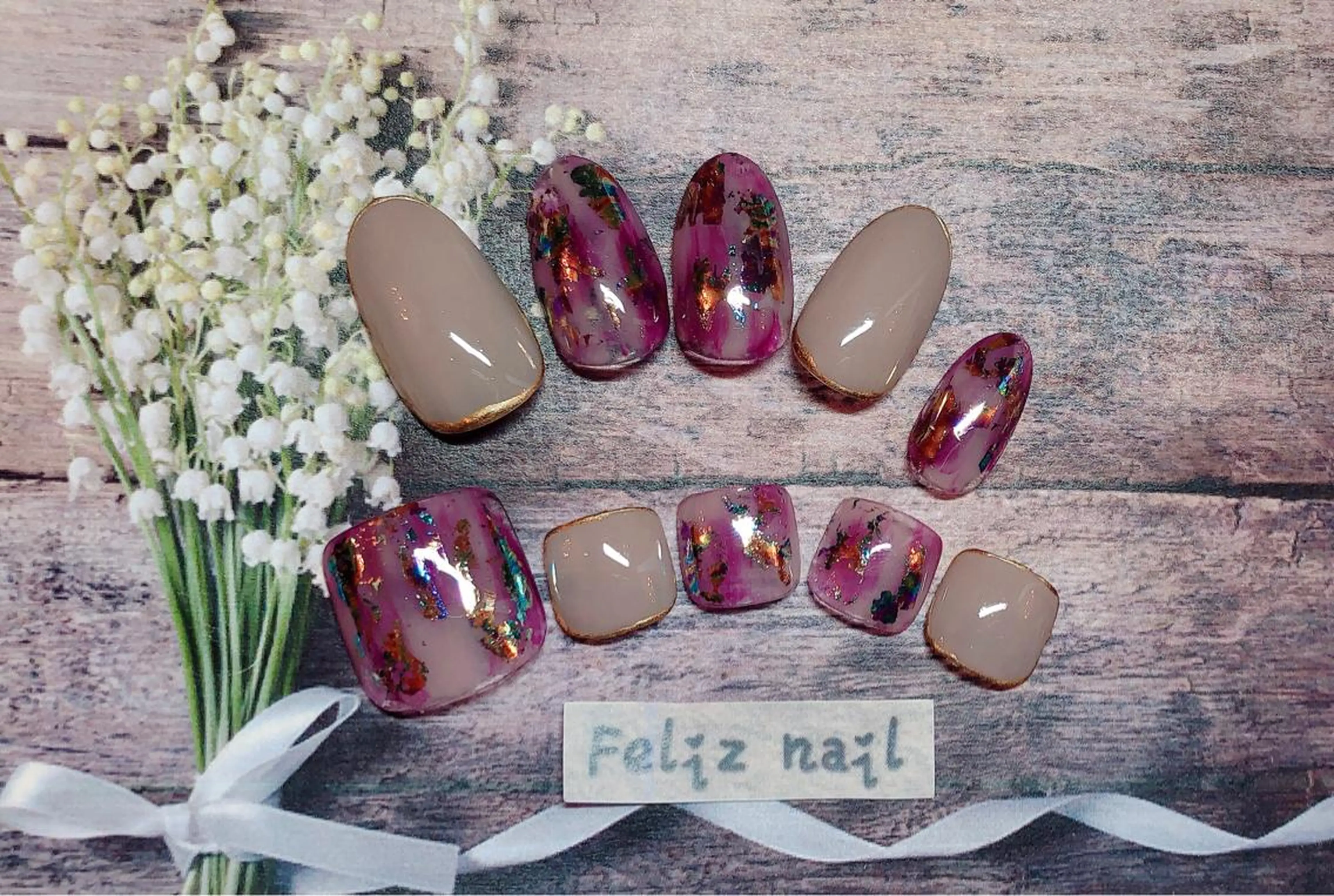 ネイル ジェルネイル パラジェル ハンドネイル ユキカ （ネイリスト）のネイルデザイン