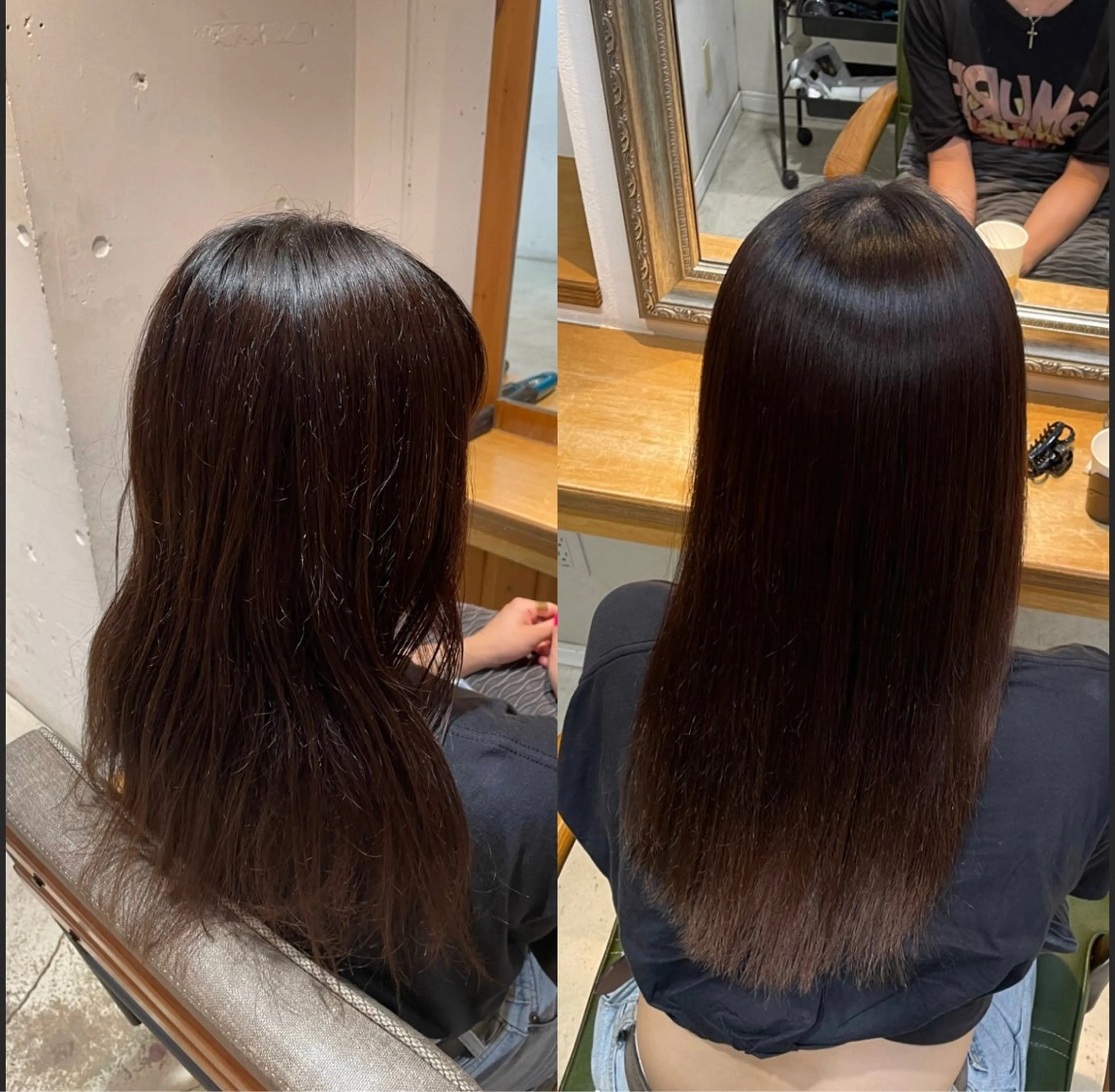 セミロング 縮毛矯正 縮毛矯正支持率👑 No.1 SORAのヘアスタイル